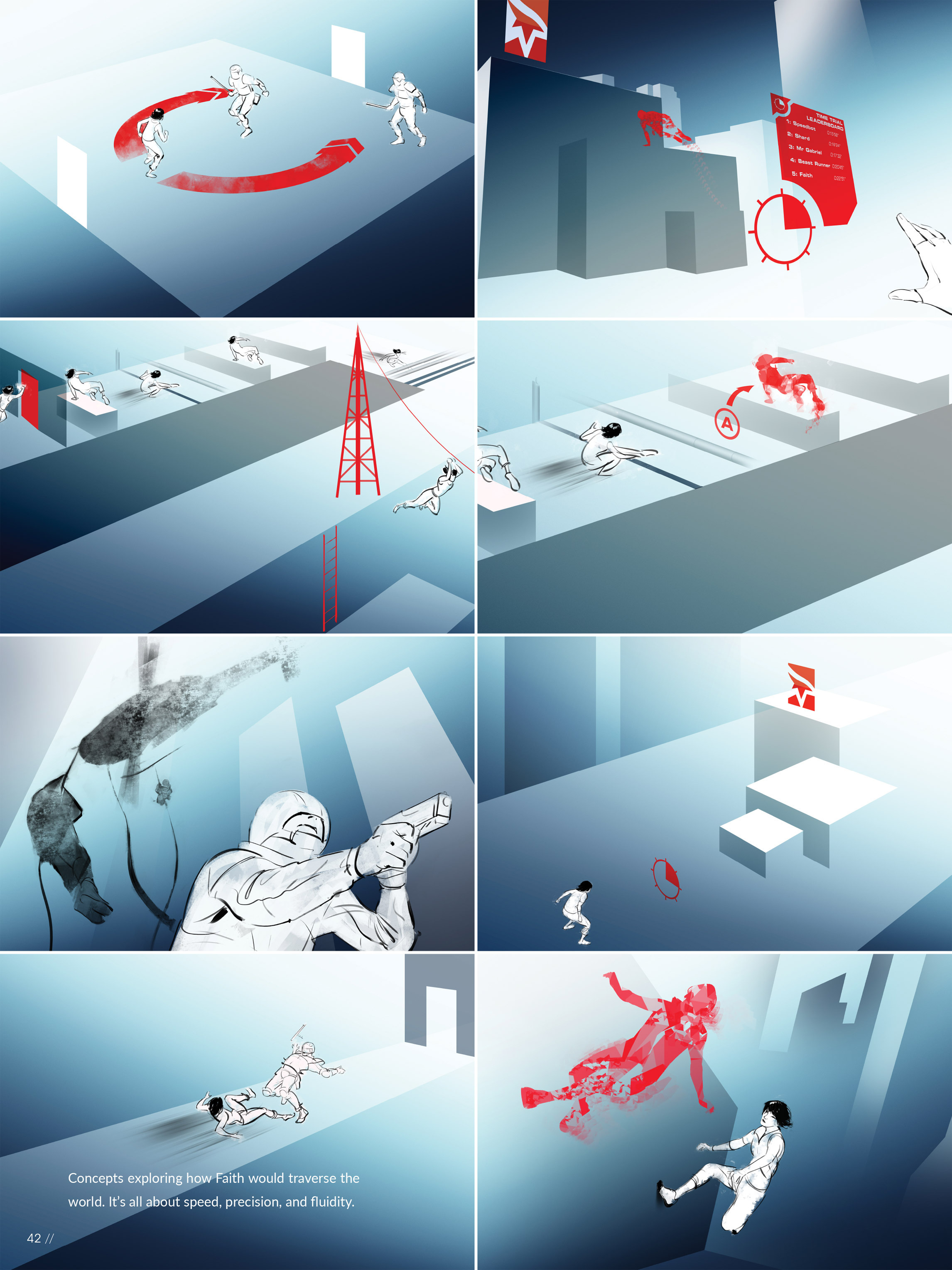 Read online The Art of Mirror's Edge: Catalyst comic -  Issue # TPB (Part 1) - 35