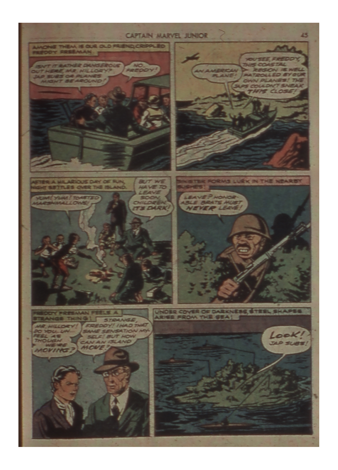 Read online Captain Marvel, Jr. comic -  Issue #4 - 46