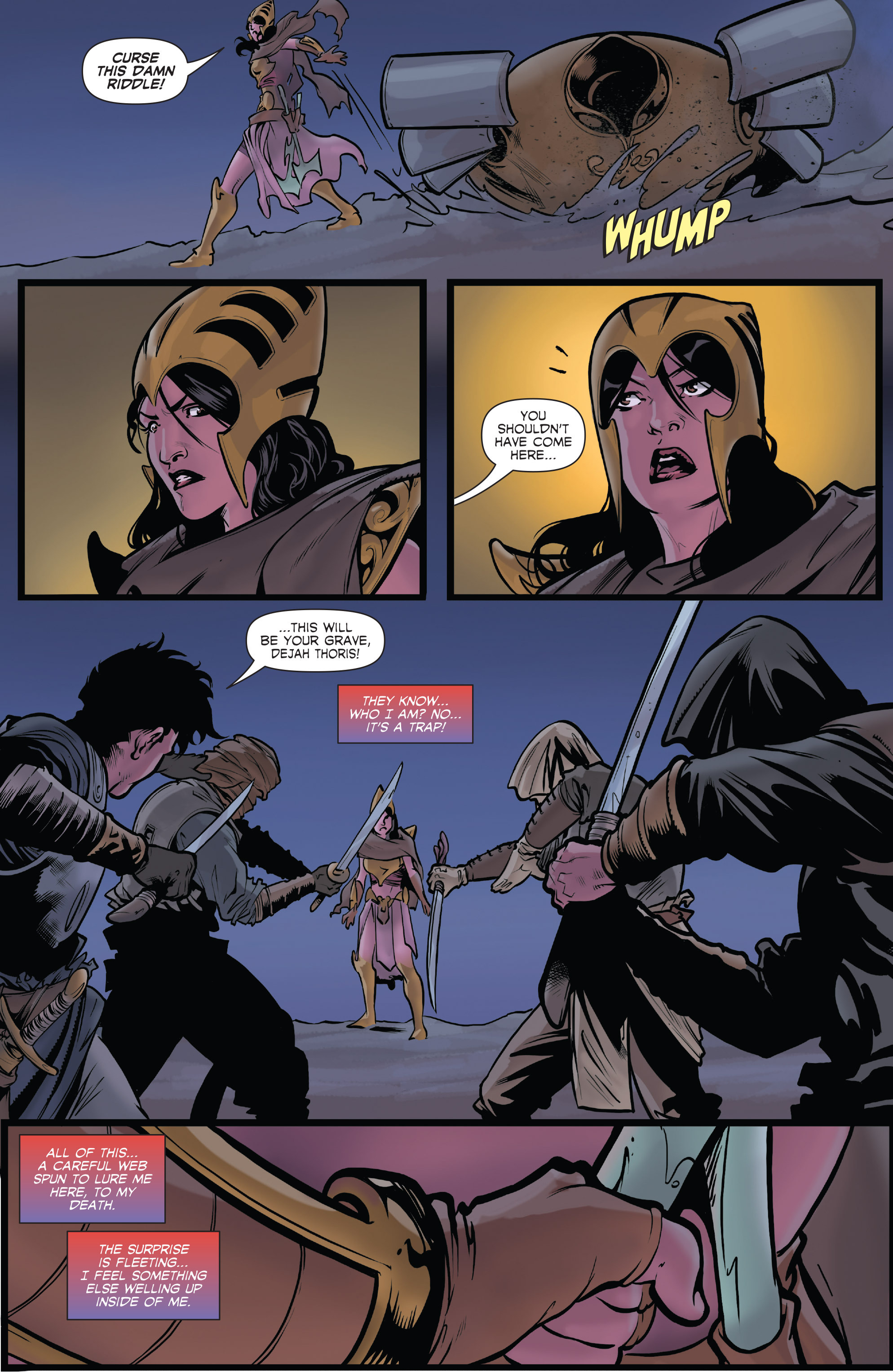 Read online Dejah Thoris comic -  Issue #5 - 17
