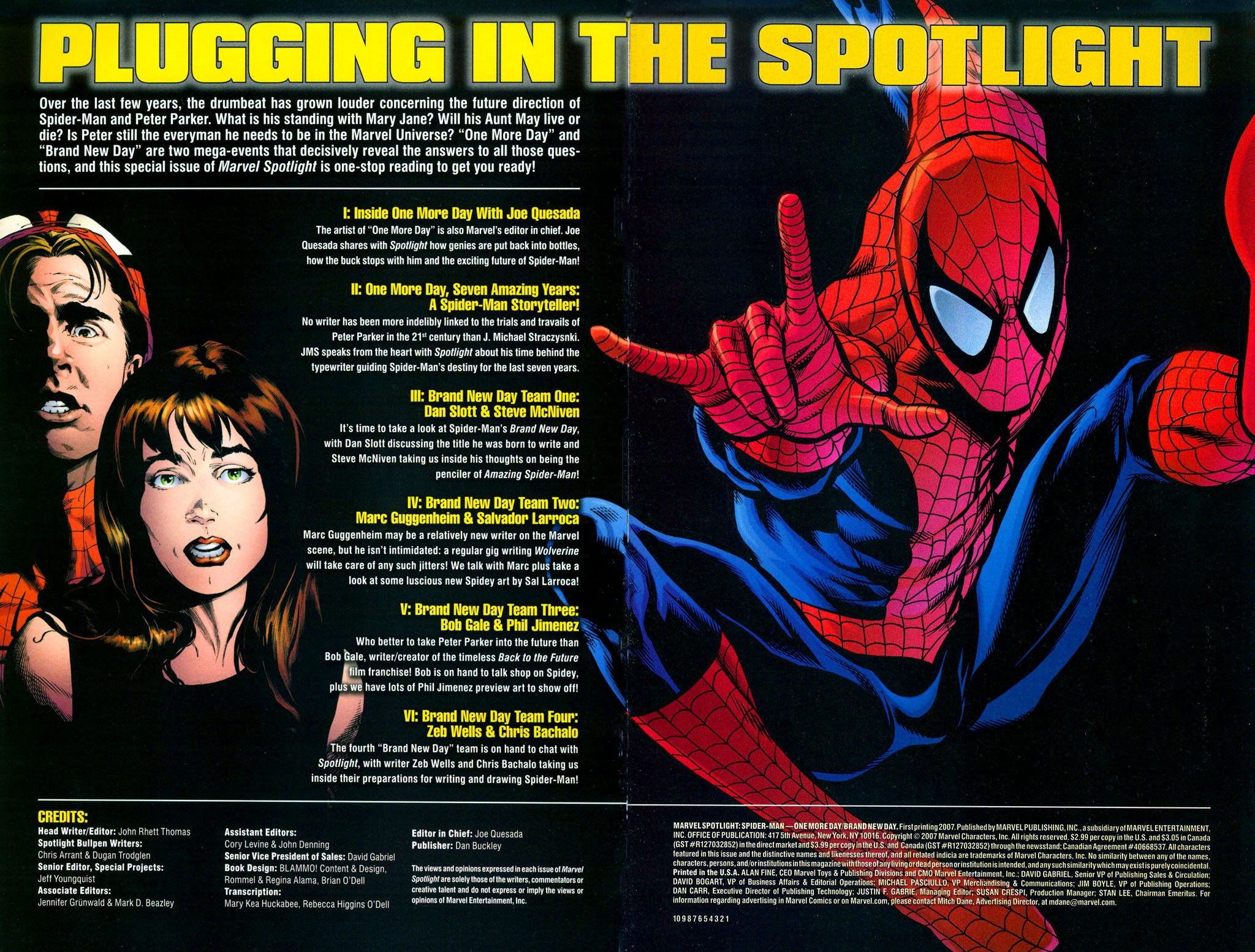 Read online Marvel Spotlight: Spider-Man - One More Day/Brand New Day comic -  Issue # Full - 2