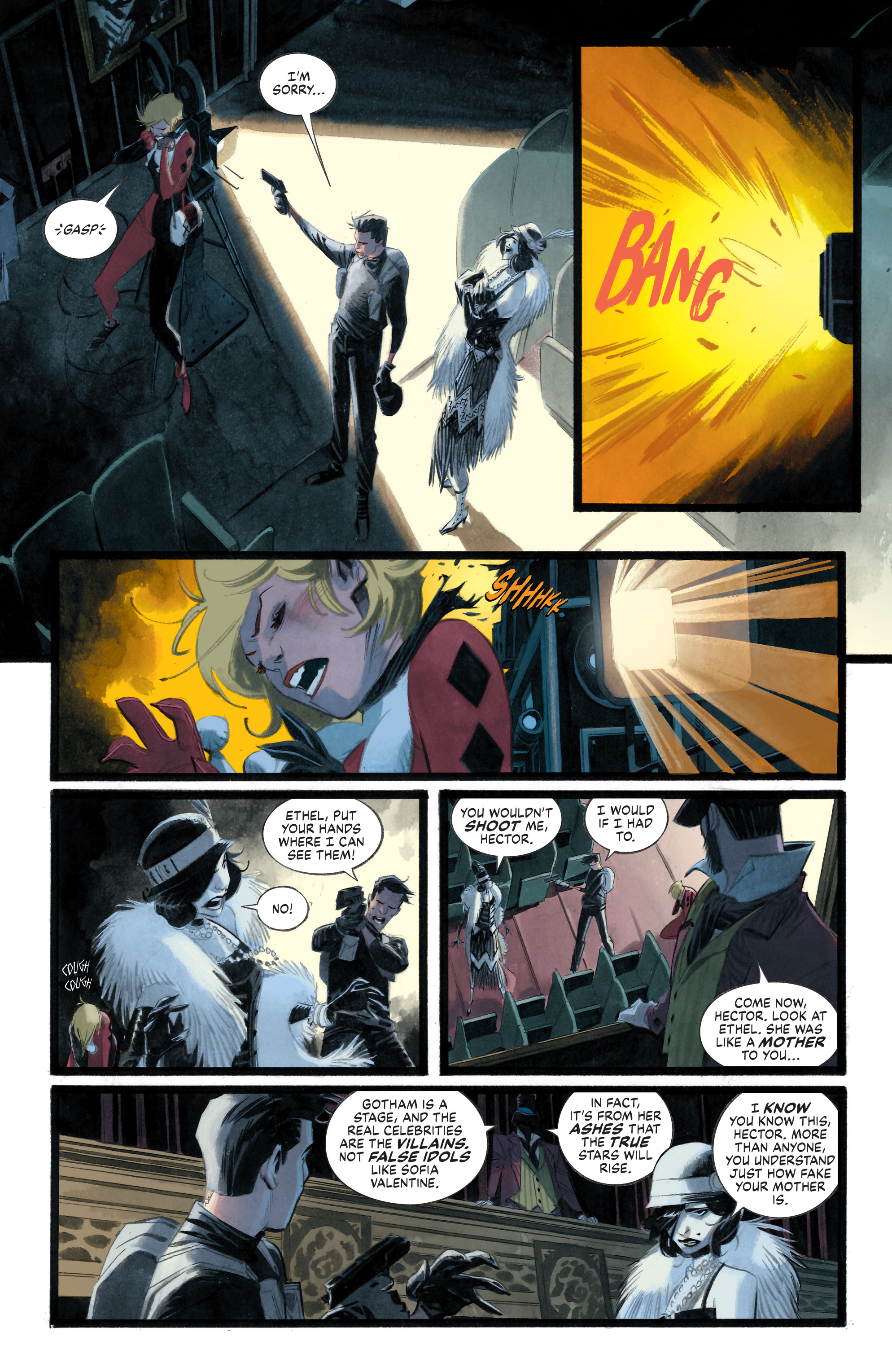 Read online Batman: White Knight Presents: Harley Quinn comic -  Issue #5 - 6