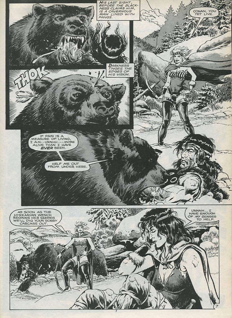 Read online The Savage Sword Of Conan comic -  Issue #179 - 9