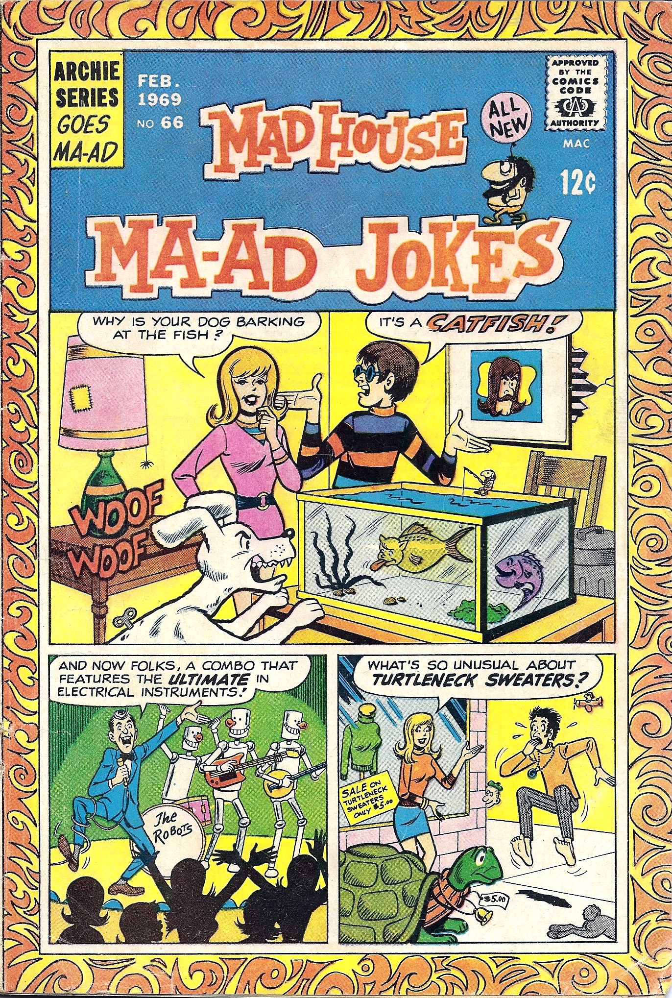 Read online Archie's Madhouse comic -  Issue #66 - 1