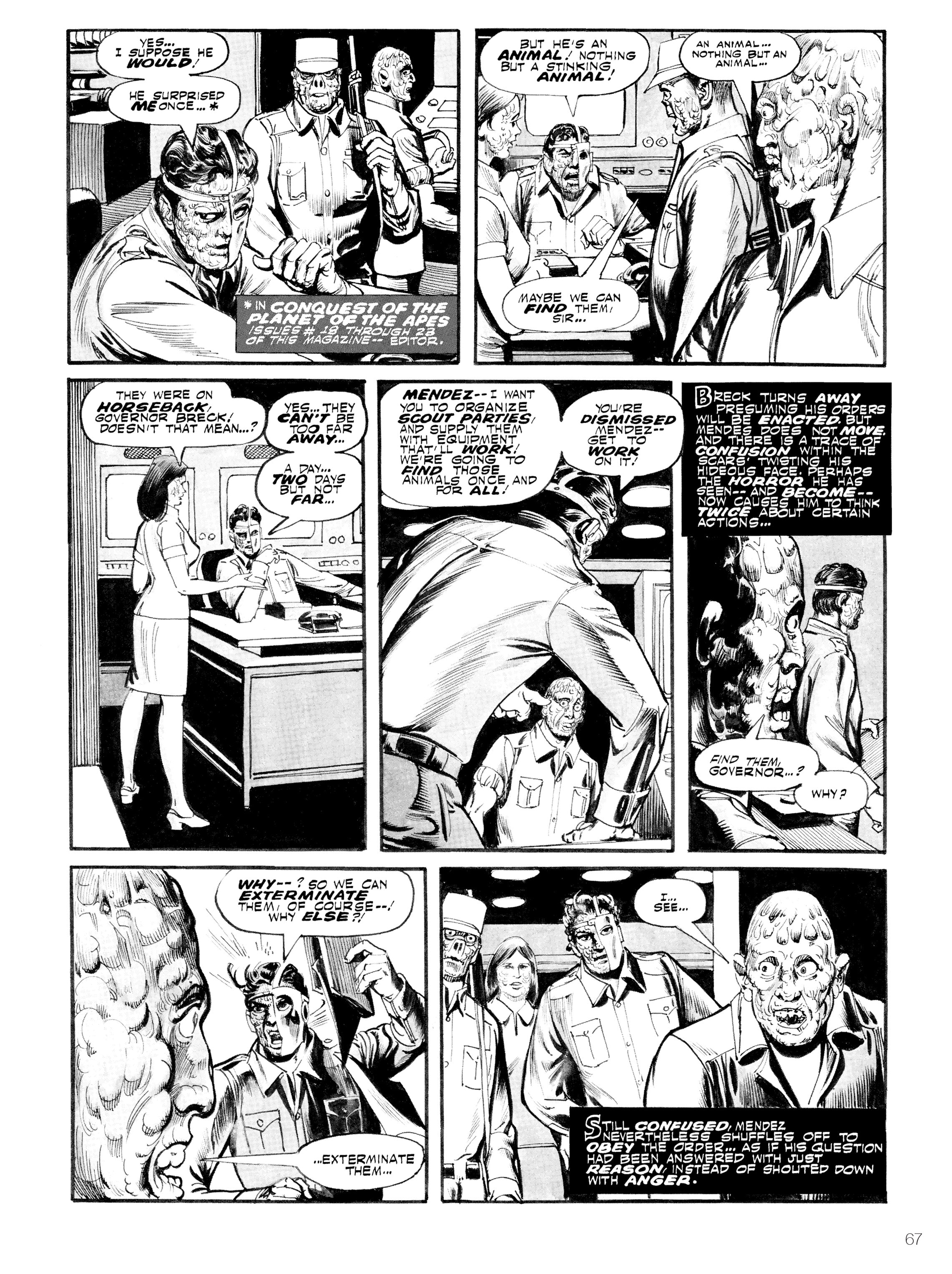 Read online Planet of the Apes: Archive comic -  Issue # TPB 4 (Part 1) - 63