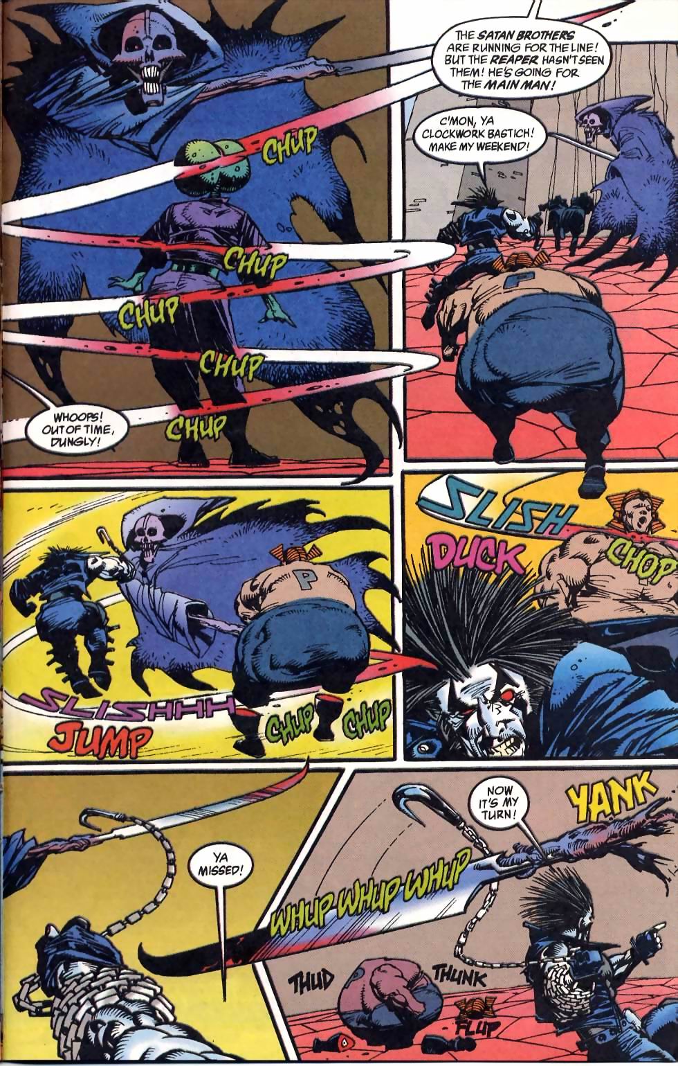 Read online Lobo: Unamerican Gladiators comic -  Issue #2 - 20