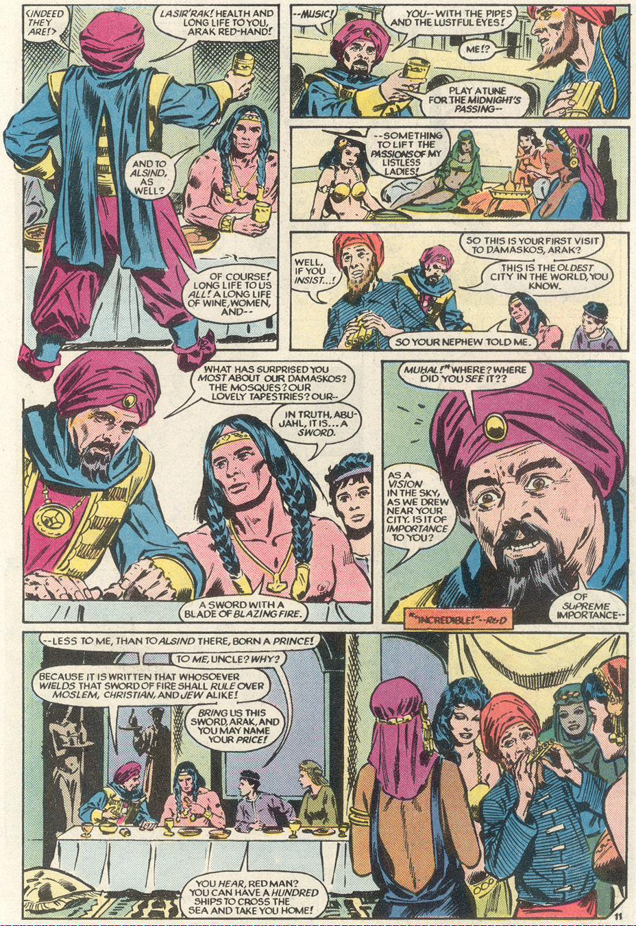 Read online Arak Son of Thunder comic -  Issue #35 - 11