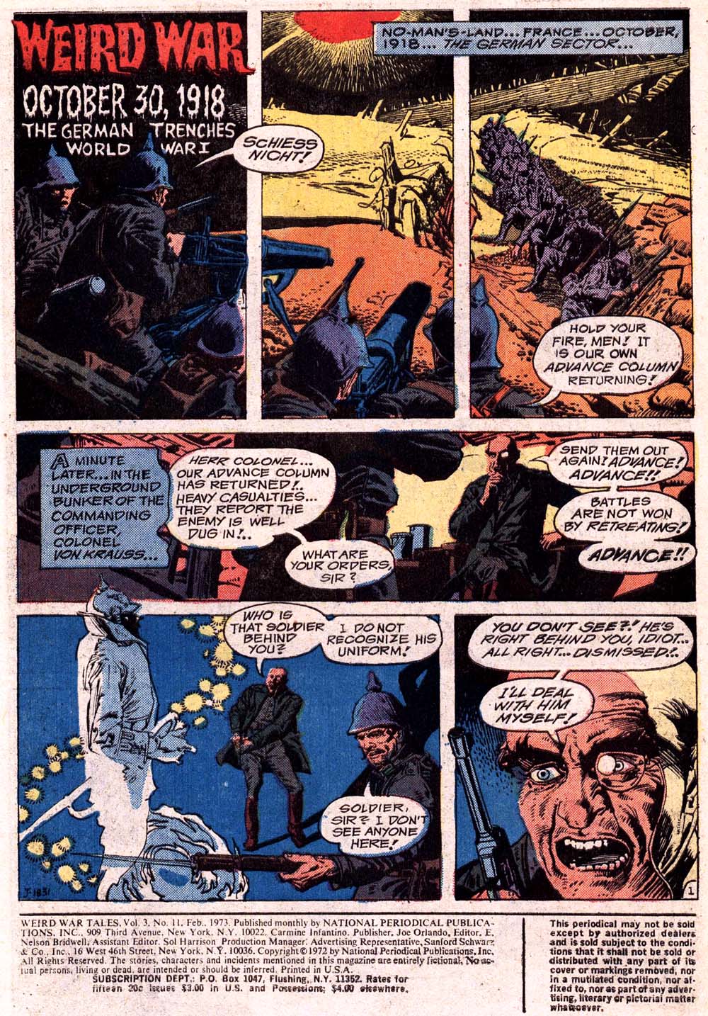 Read online Weird War Tales (1971) comic -  Issue #11 - 3