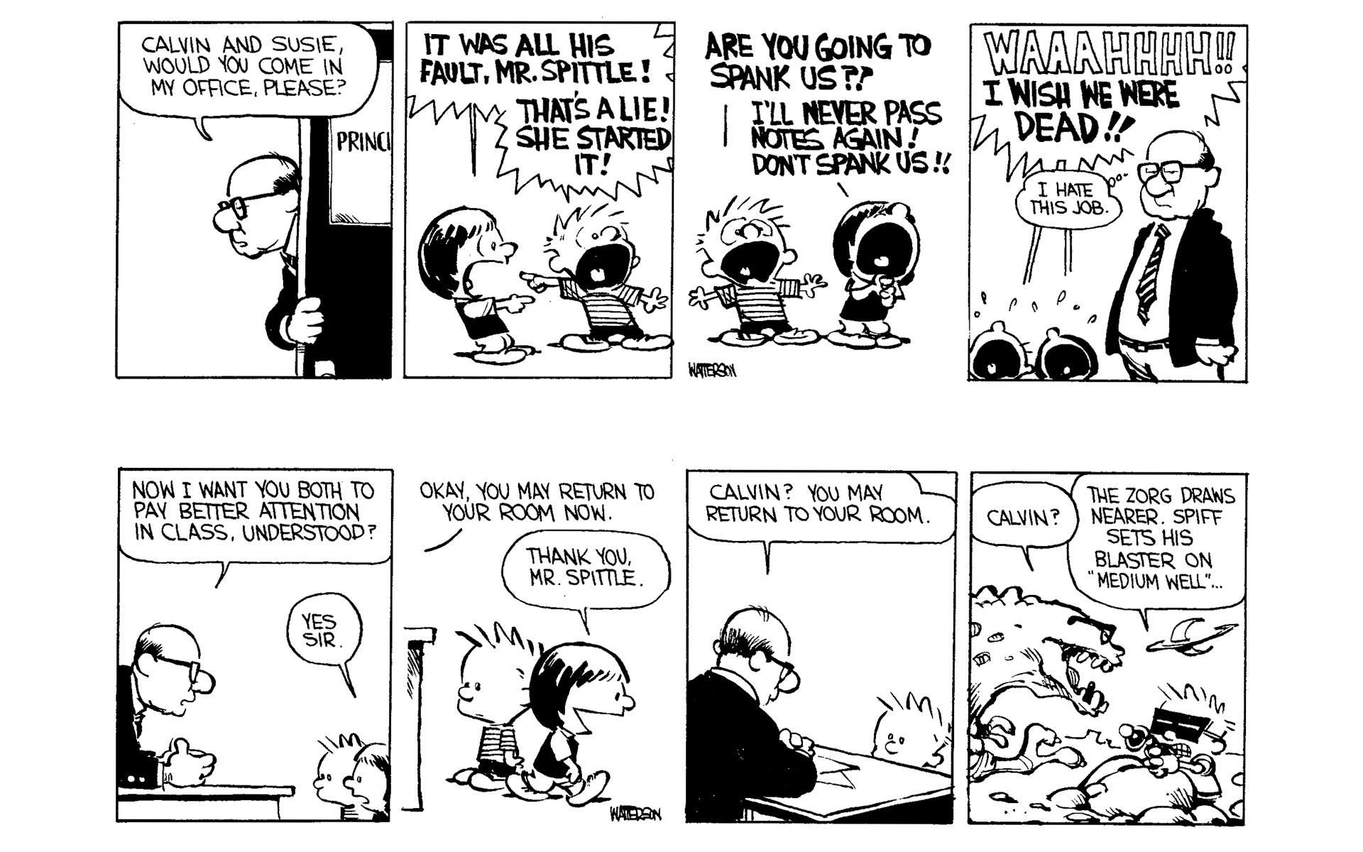 Read online Calvin and Hobbes comic -  Issue #1 - 40