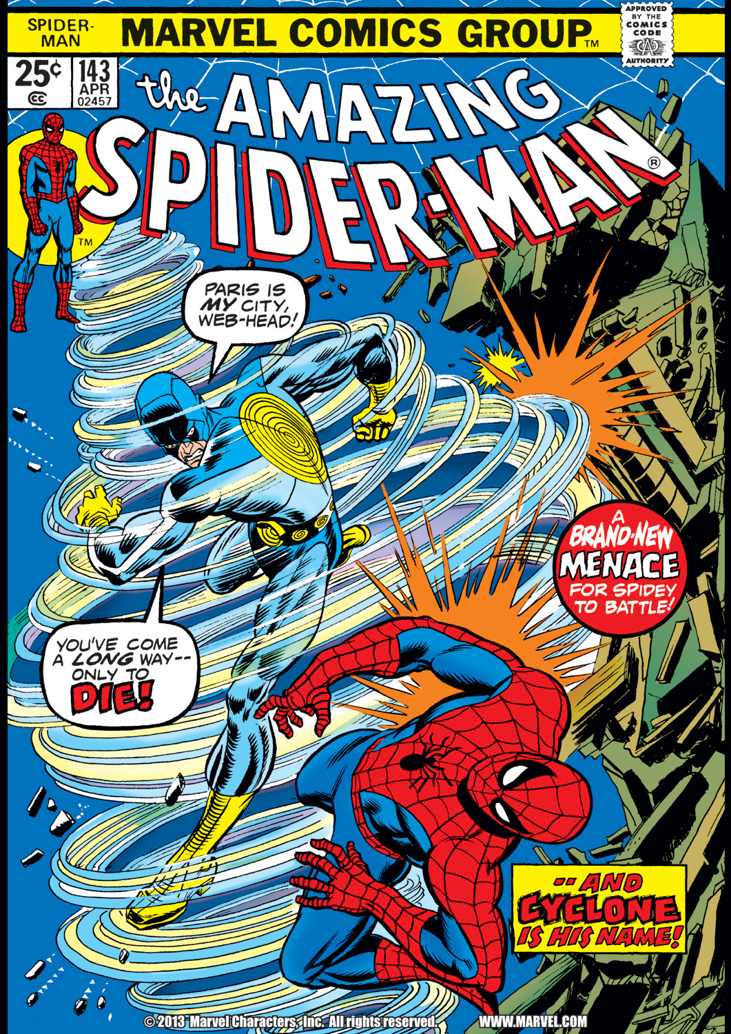 Read online The Amazing Spider-Man (1963) comic -  Issue #143 - 1
