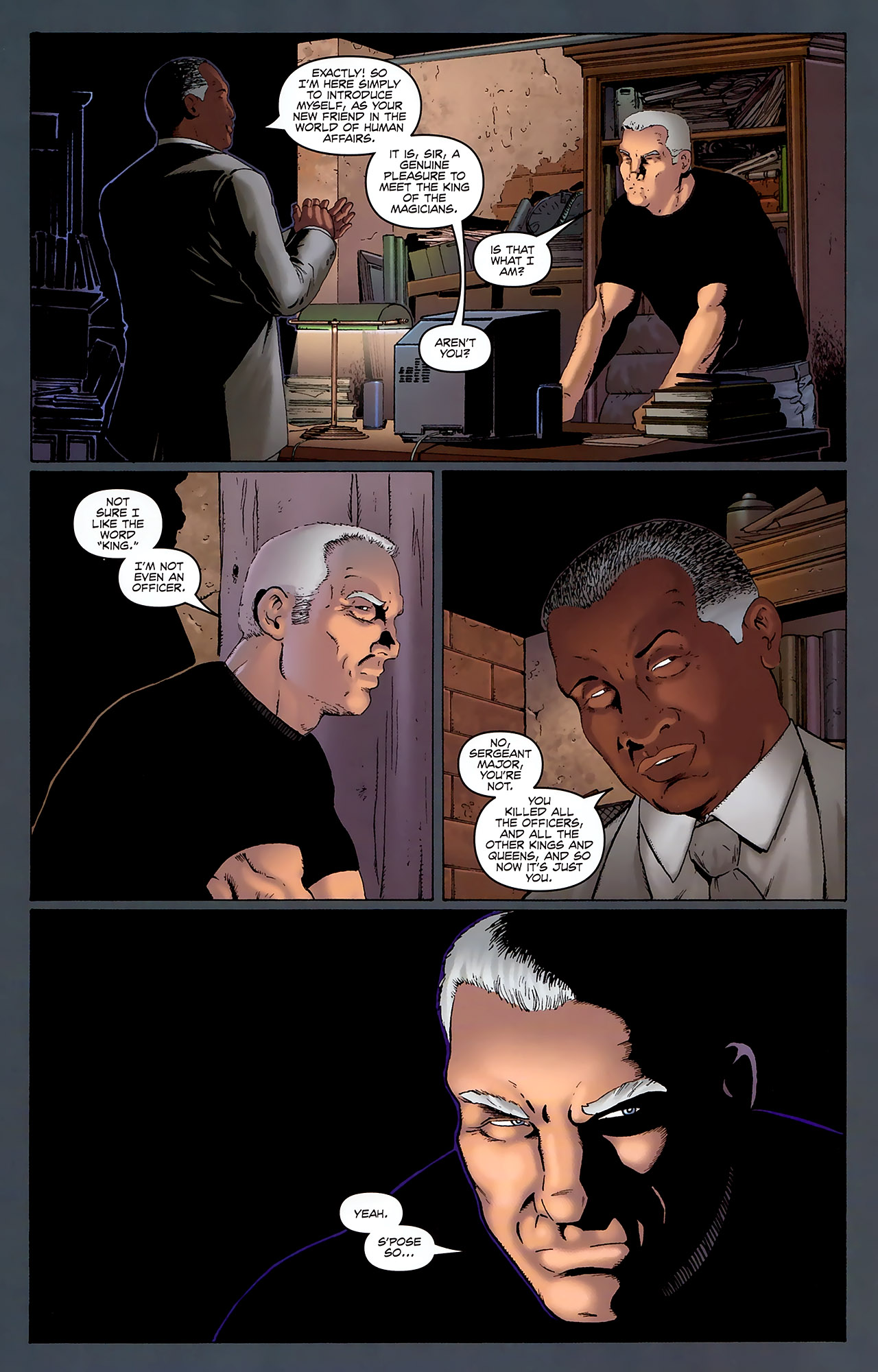 Read online Gravel comic -  Issue #15 - 19