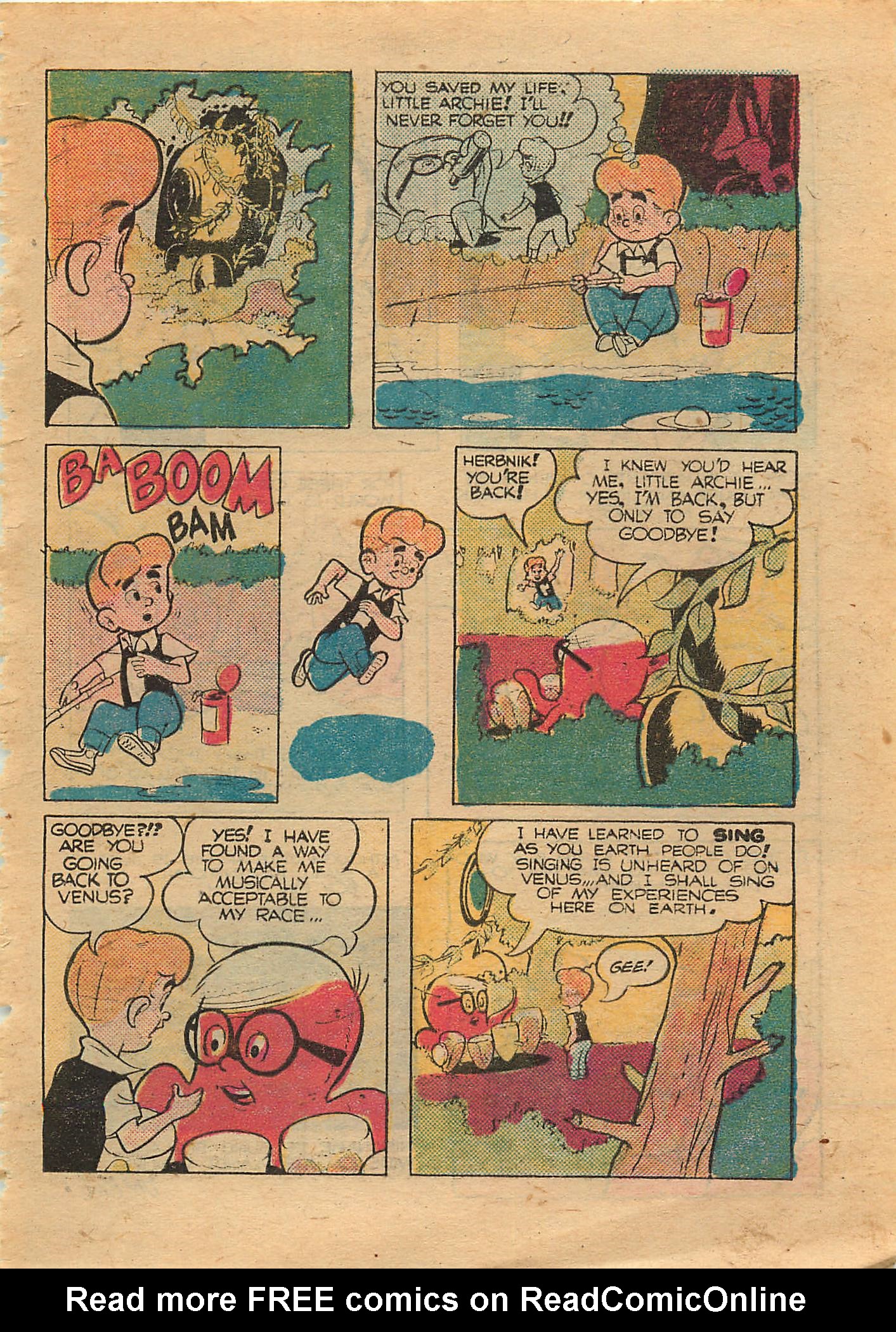 Read online Little Archie Comics Digest Magazine comic -  Issue #1 - 190