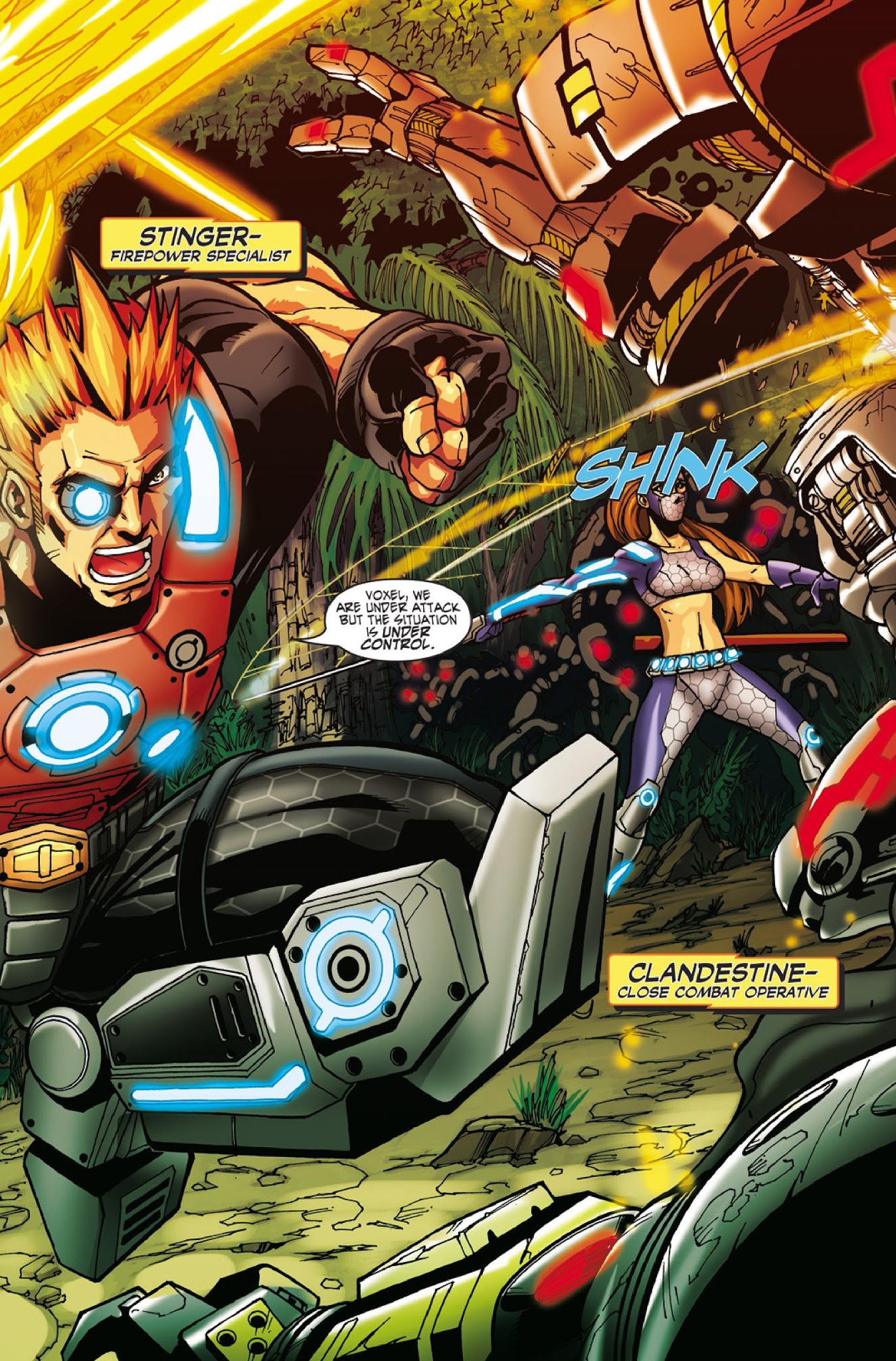 Read online Spyborgs comic -  Issue # Full - 5