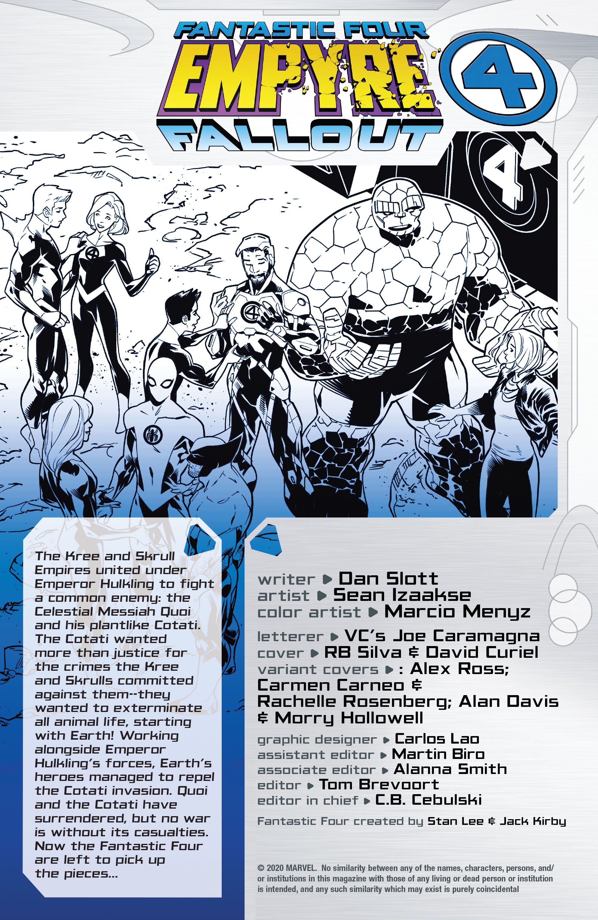 Read online Empyre: Fallout Fantastic Four comic -  Issue # Full - 3