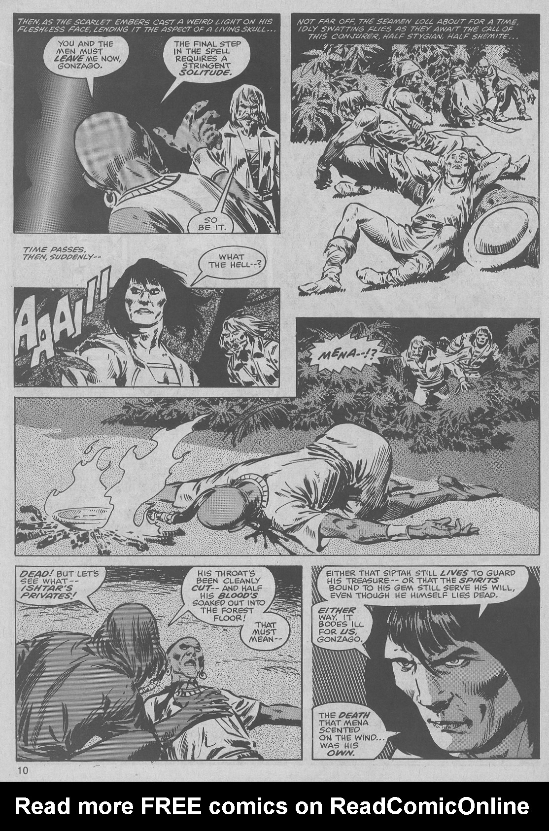 Read online The Savage Sword Of Conan comic -  Issue #45 - 10