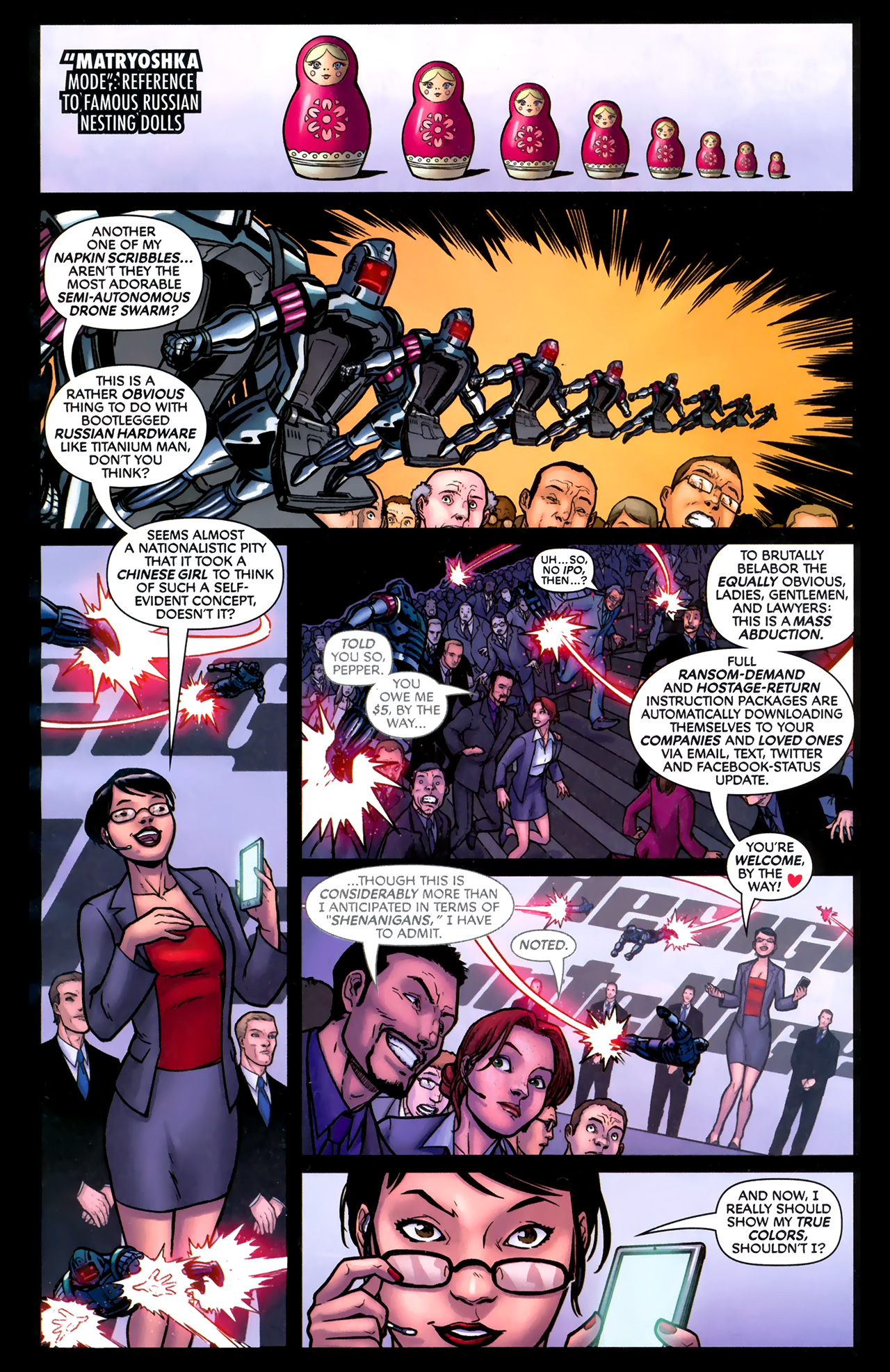 Read online Iron Man: Titanium! comic -  Issue # Full - 8
