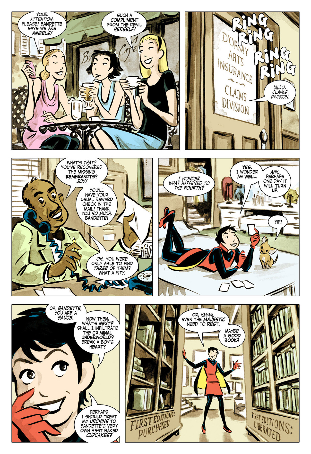 Read online Bandette (2012) comic -  Issue #2 - 15