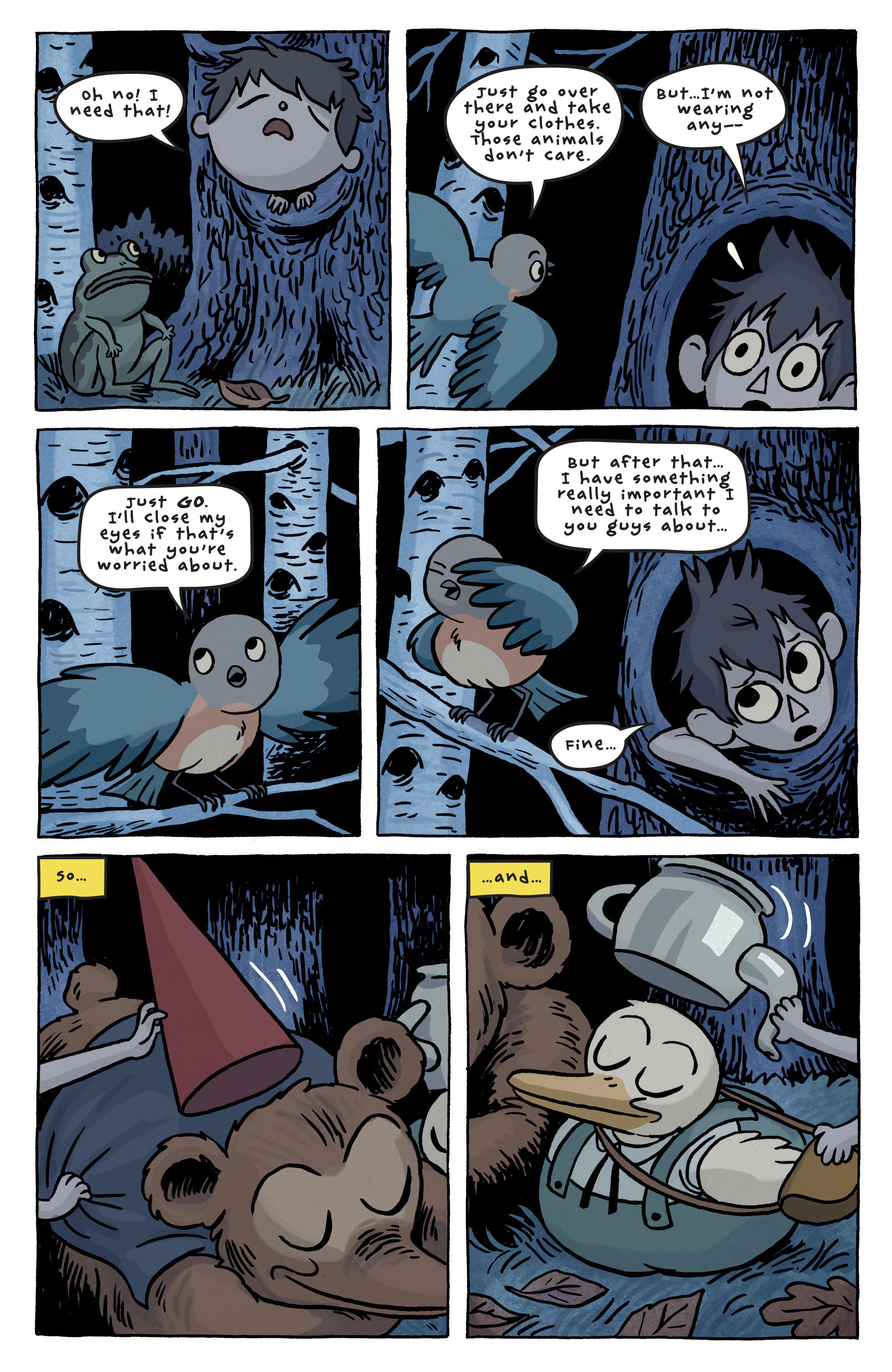 Read online Over the Garden Wall (2015) comic -  Issue #3 - 21