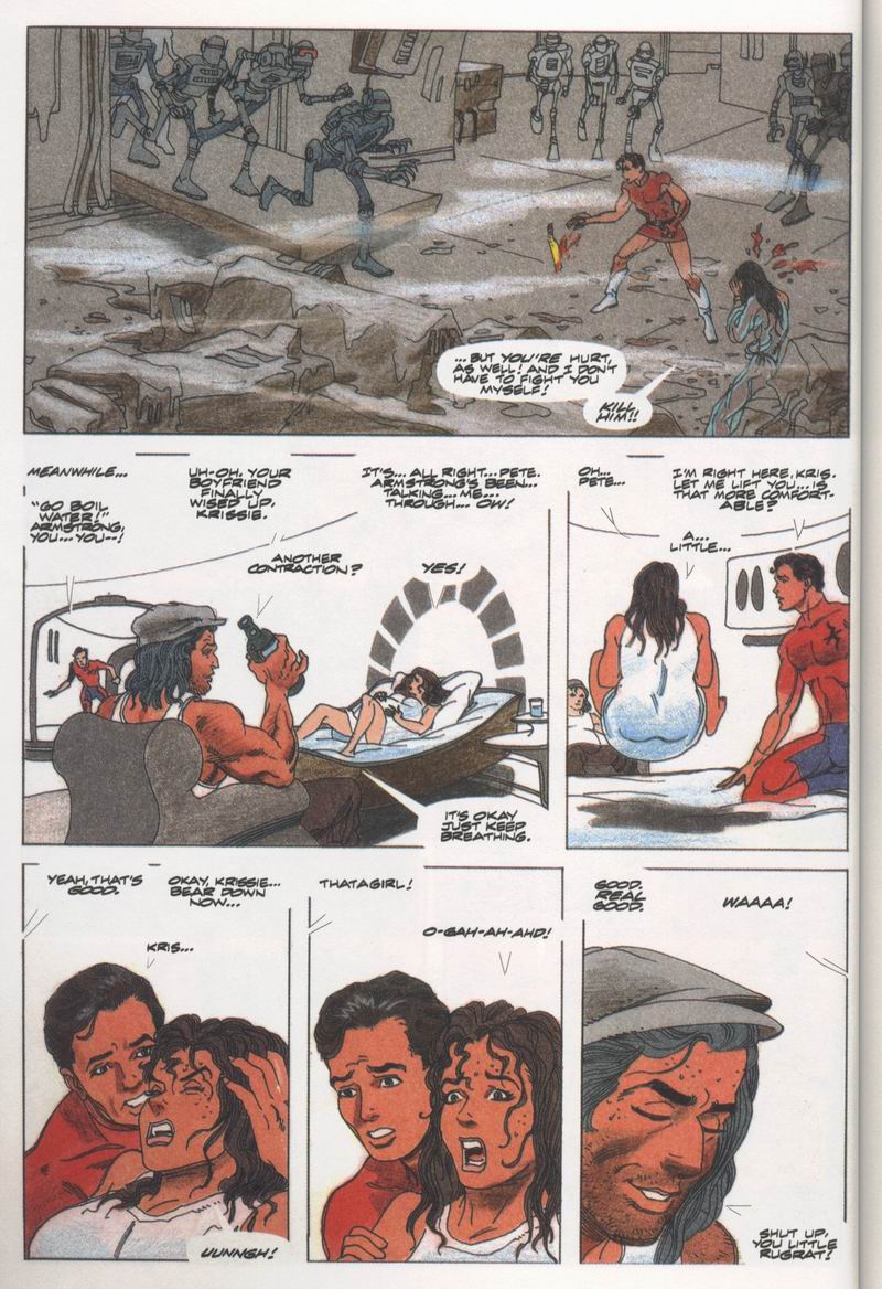 Read online Magnus Robot Fighter (1991) comic -  Issue #16 - 17