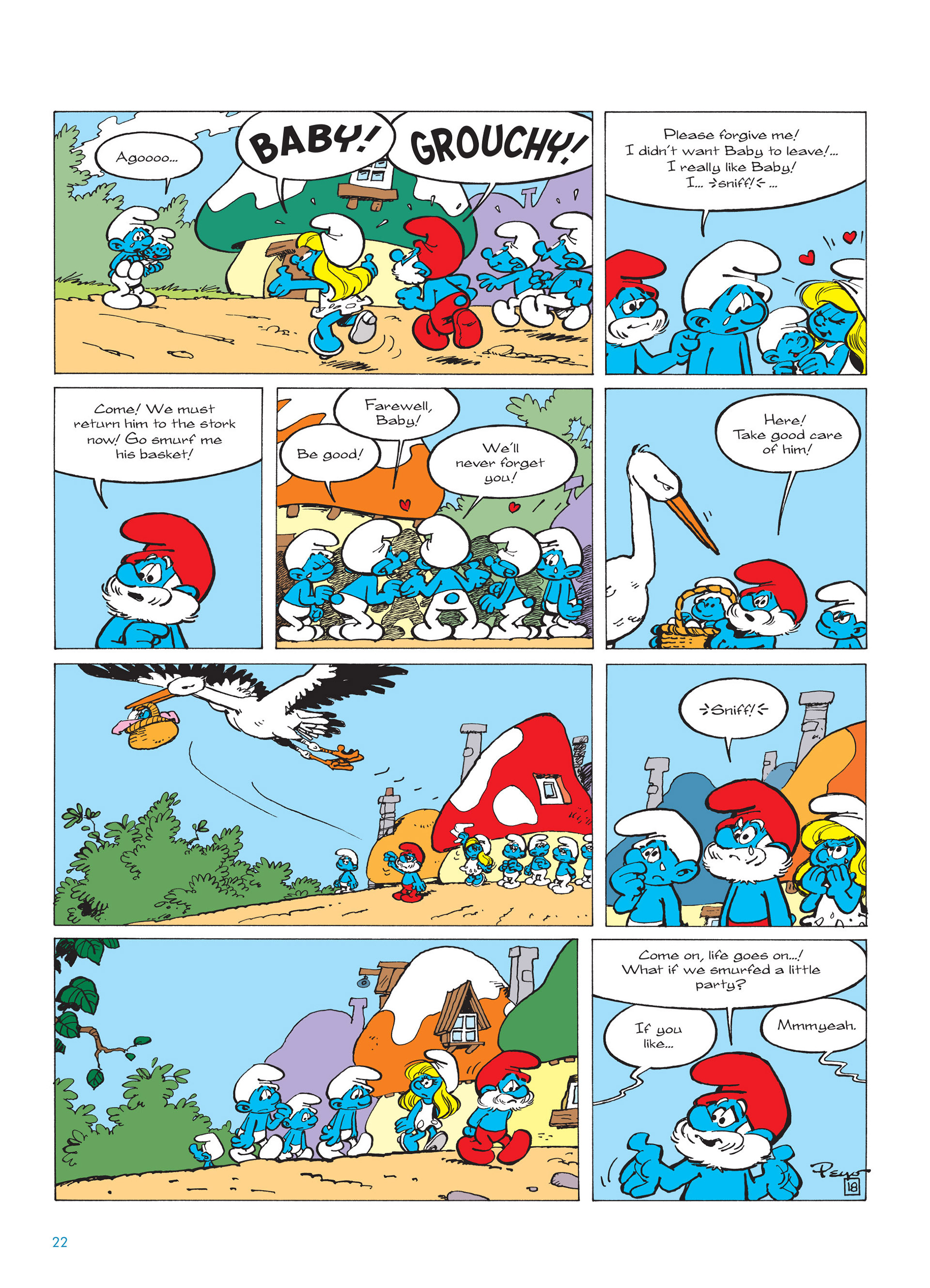 Read online The Smurfs comic -  Issue #14 - 23