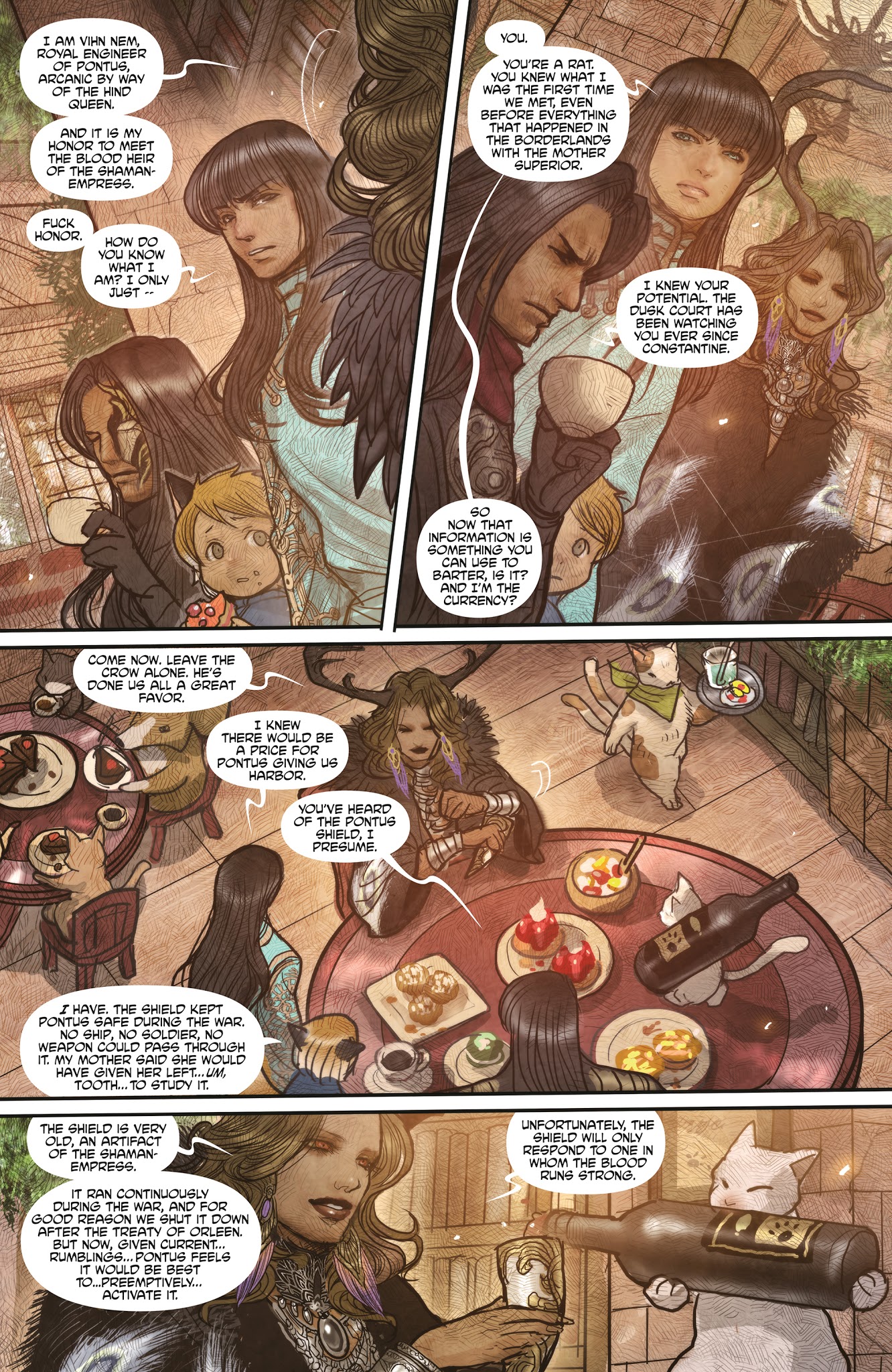 Read online Monstress comic -  Issue #13 - 26