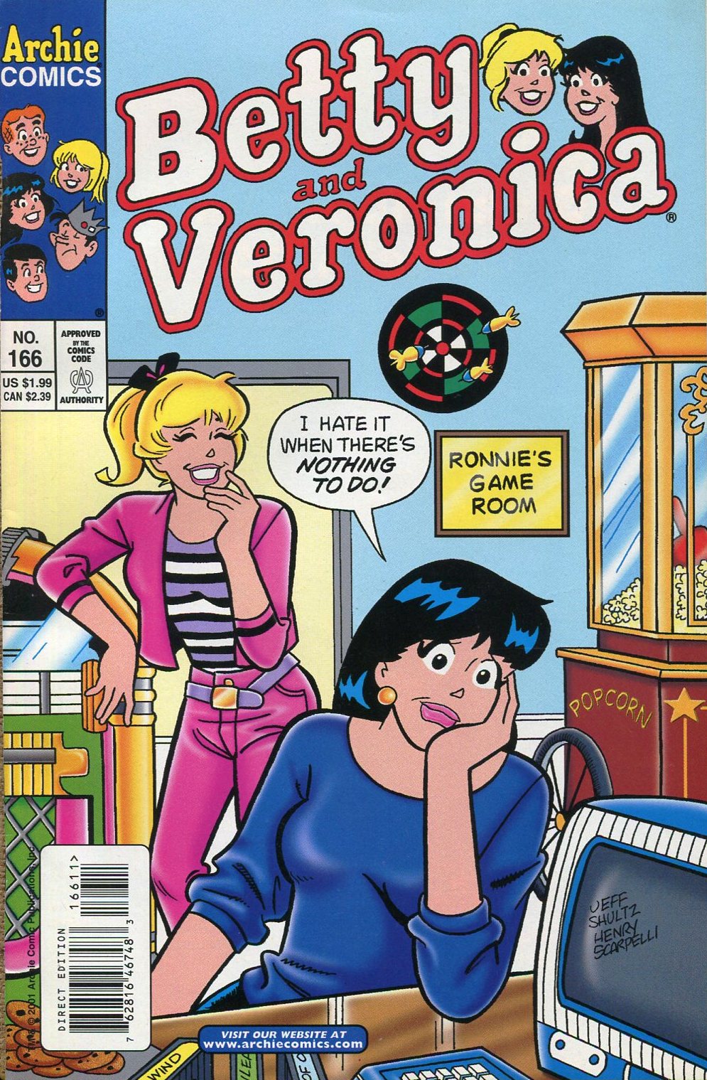 Read online Betty and Veronica (1987) comic -  Issue #166 - 1