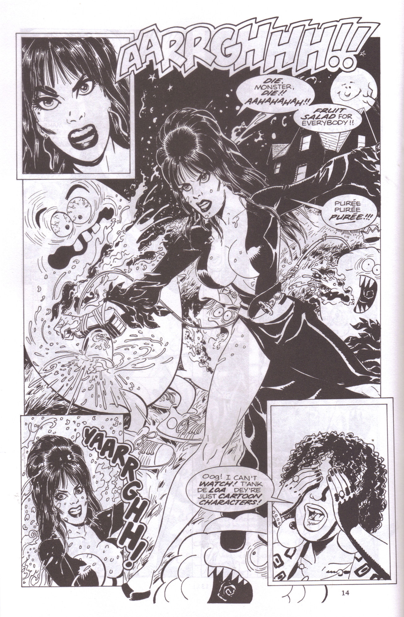 Read online Elvira, Mistress of the Dark comic -  Issue #43 - 16