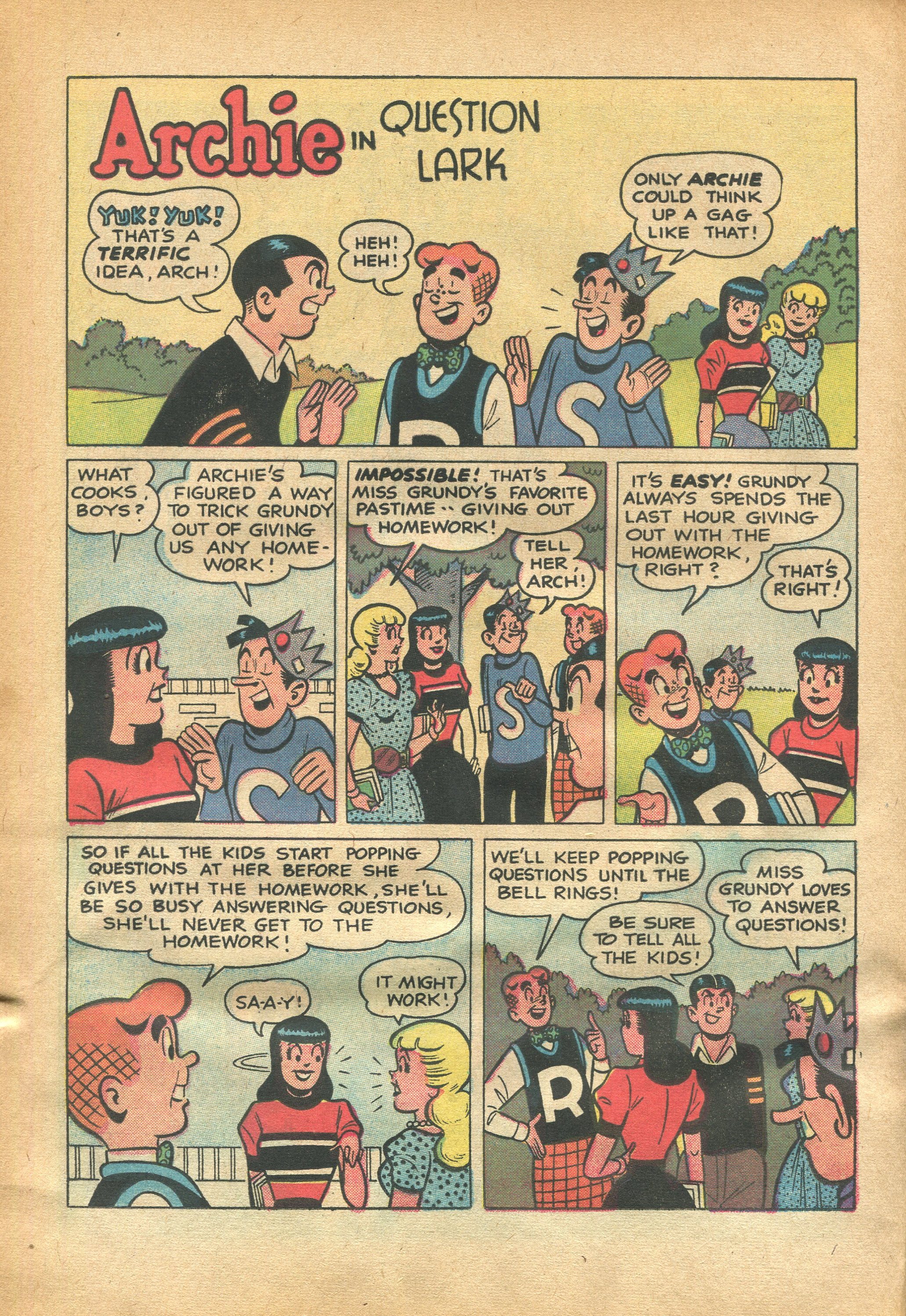 Read online Archie's Pal Jughead comic -  Issue #34 - 12