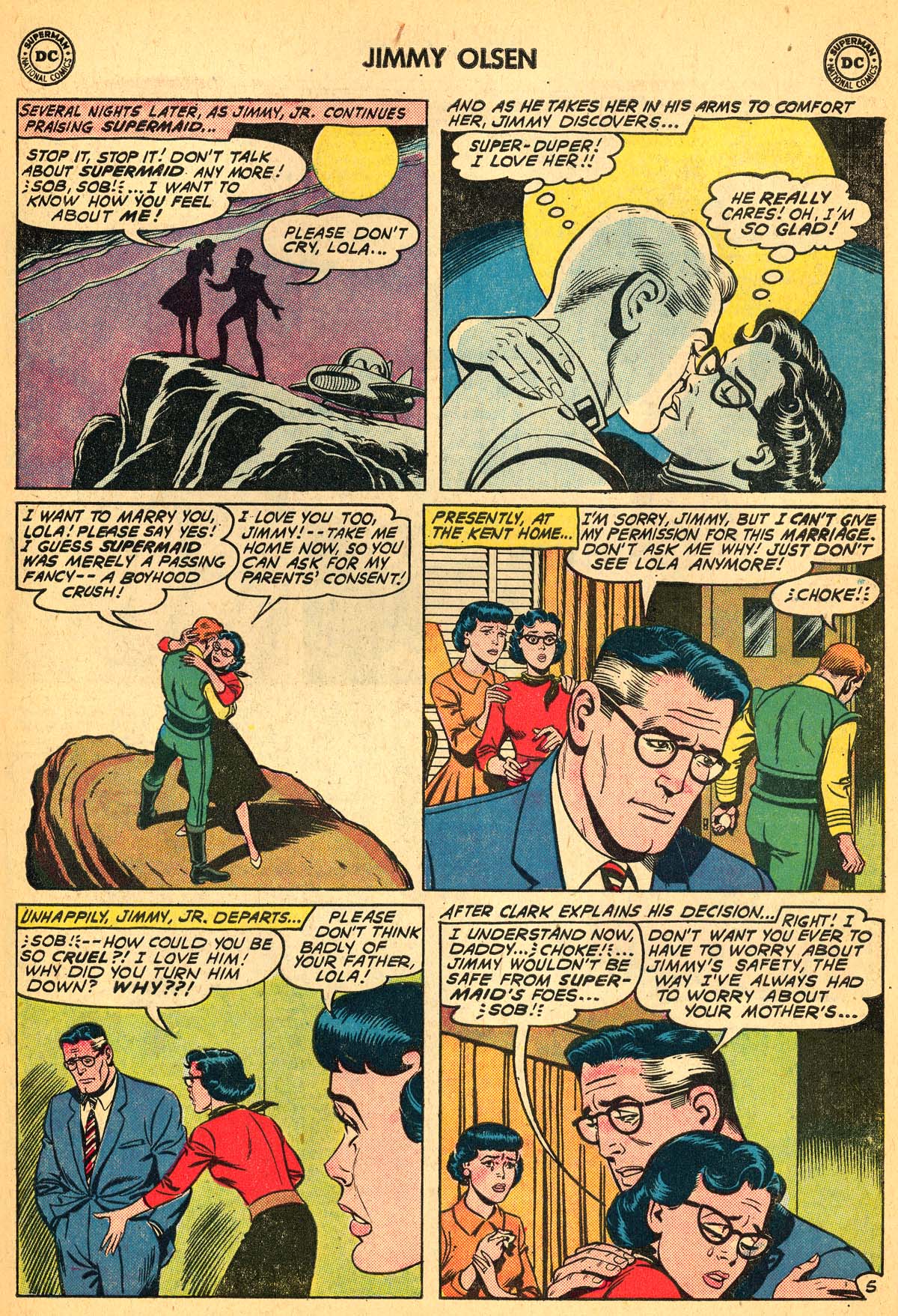 Read online Superman's Pal Jimmy Olsen comic -  Issue #56 - 7