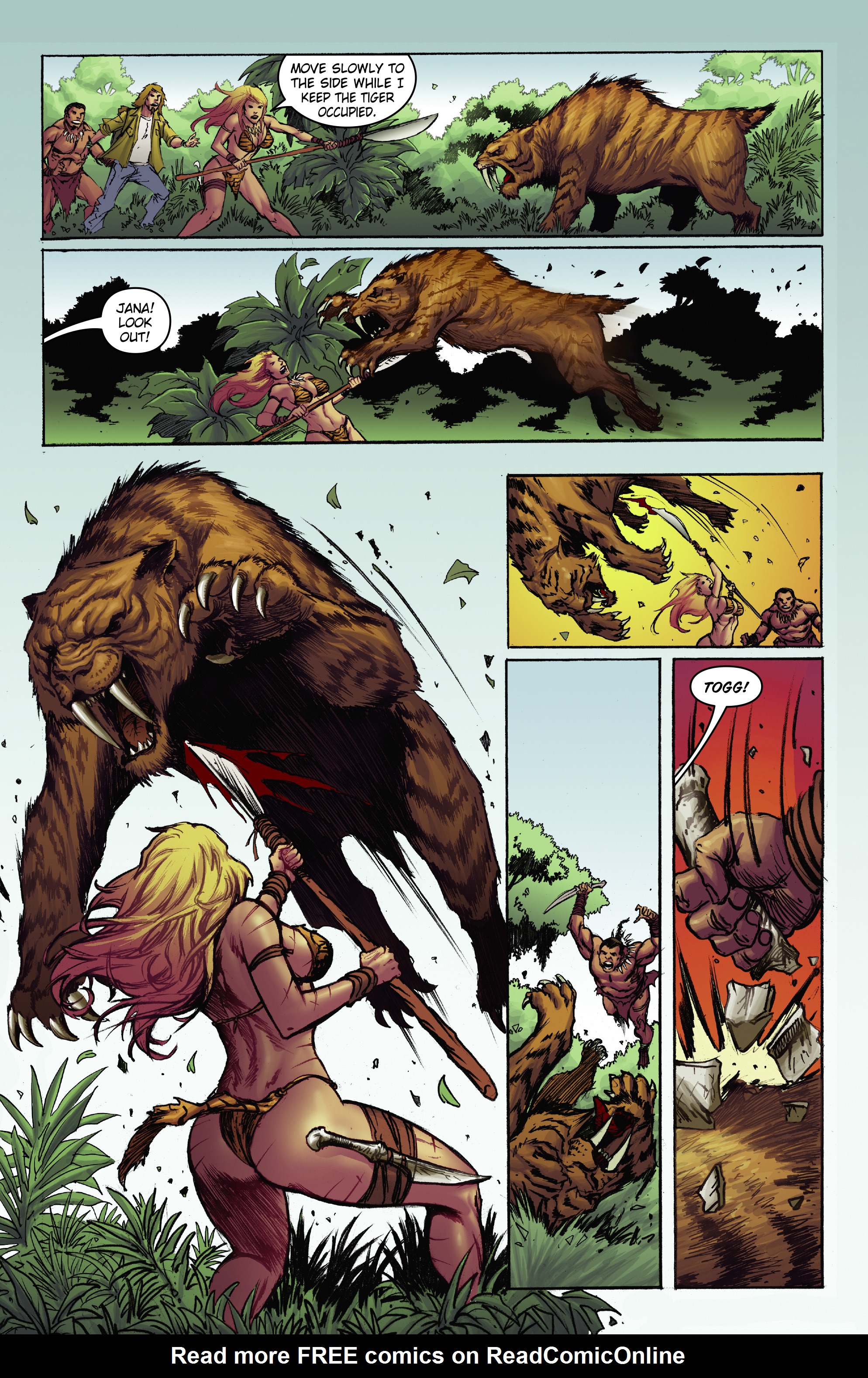 Read online Jungle Girl Season 2 comic -  Issue #1 - 17