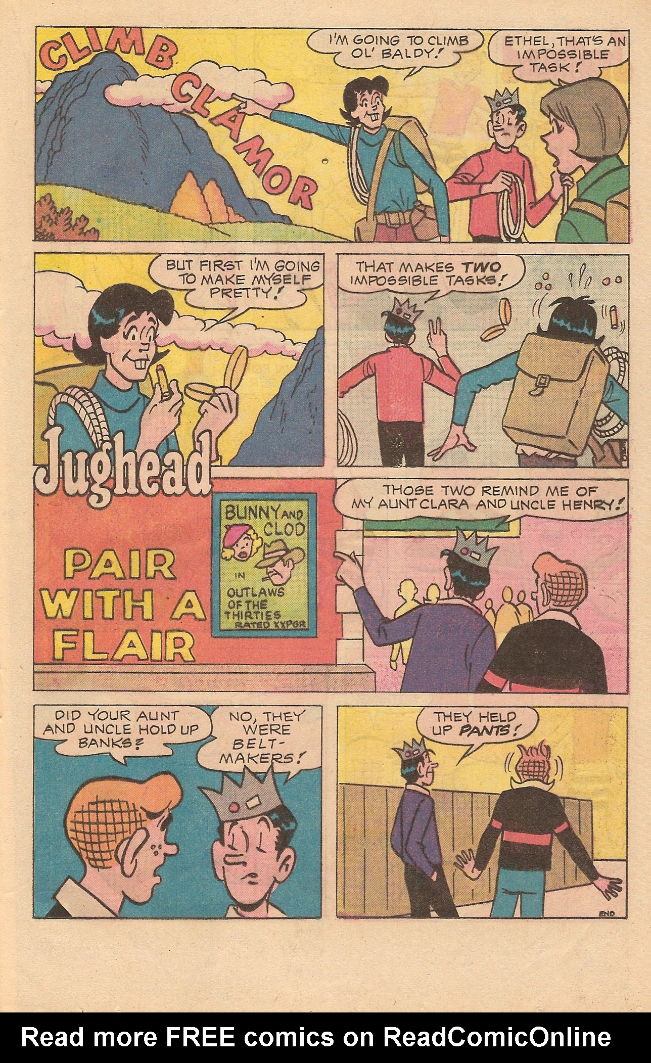 Read online Jughead's Jokes comic -  Issue #46 - 21