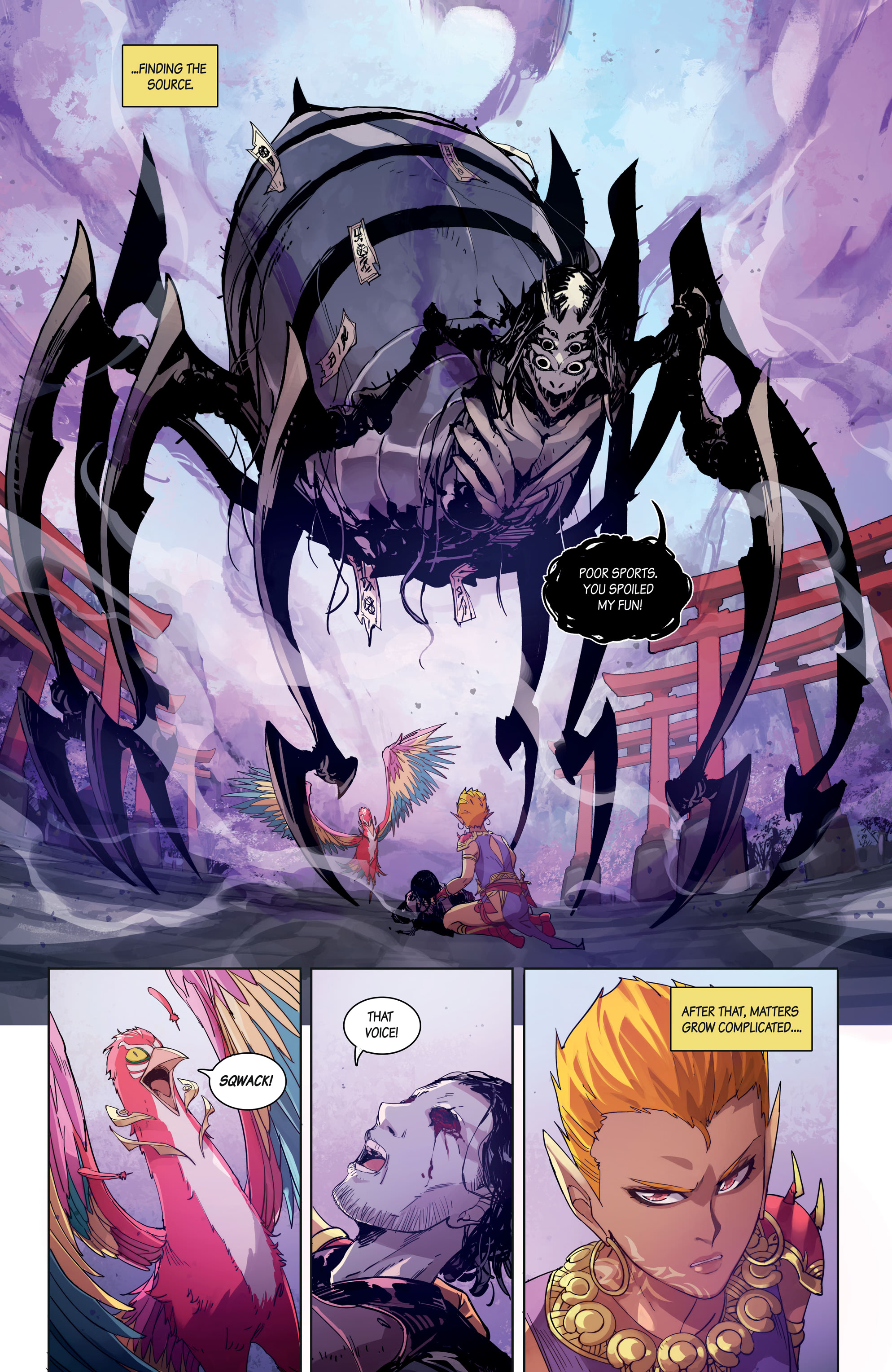 Read online Djinn Hunter comic -  Issue #2 - 8