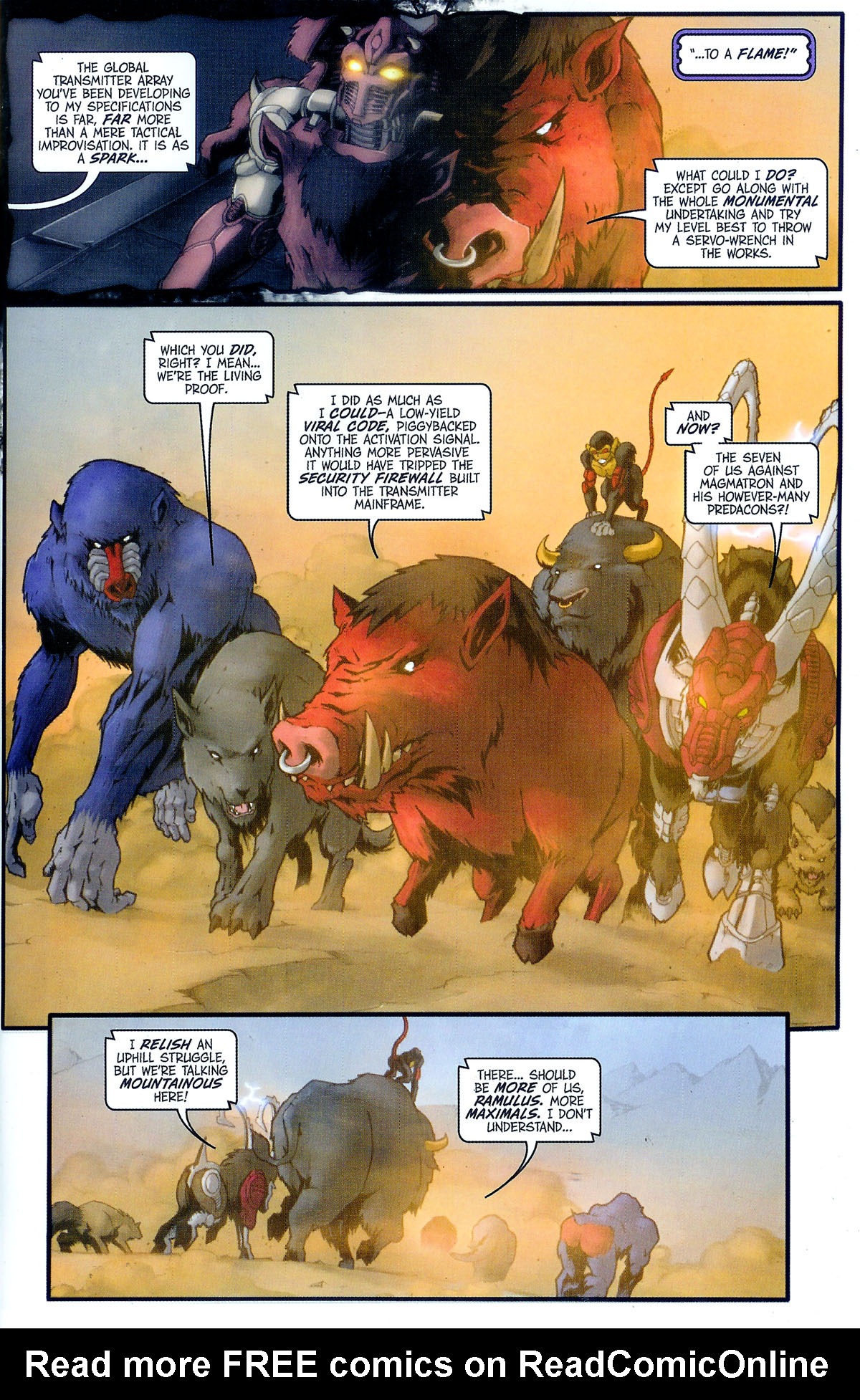 Read online Transformers, Beast Wars: The Gathering comic -  Issue #2 - 8