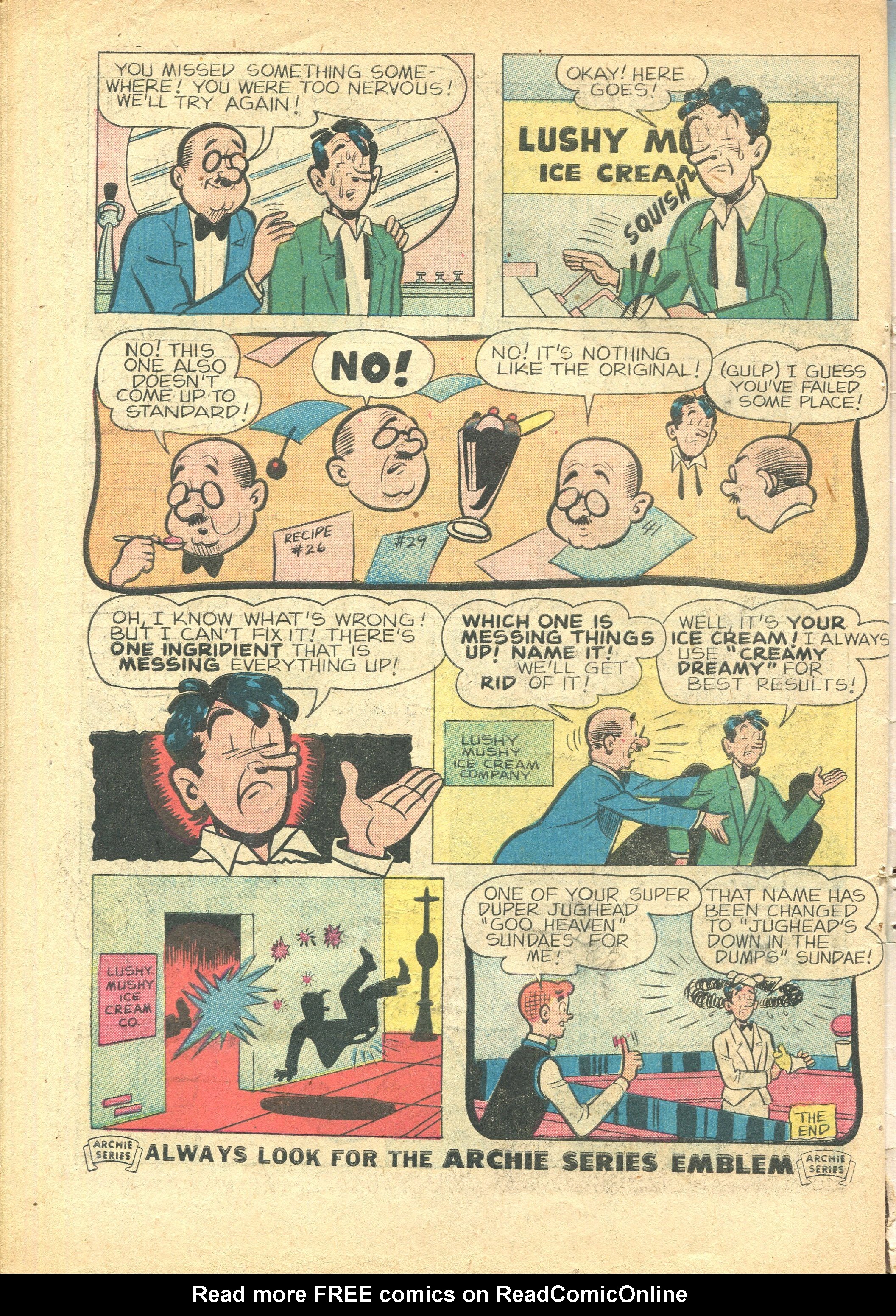 Read online Archie's Pal Jughead comic -  Issue #38 - 34