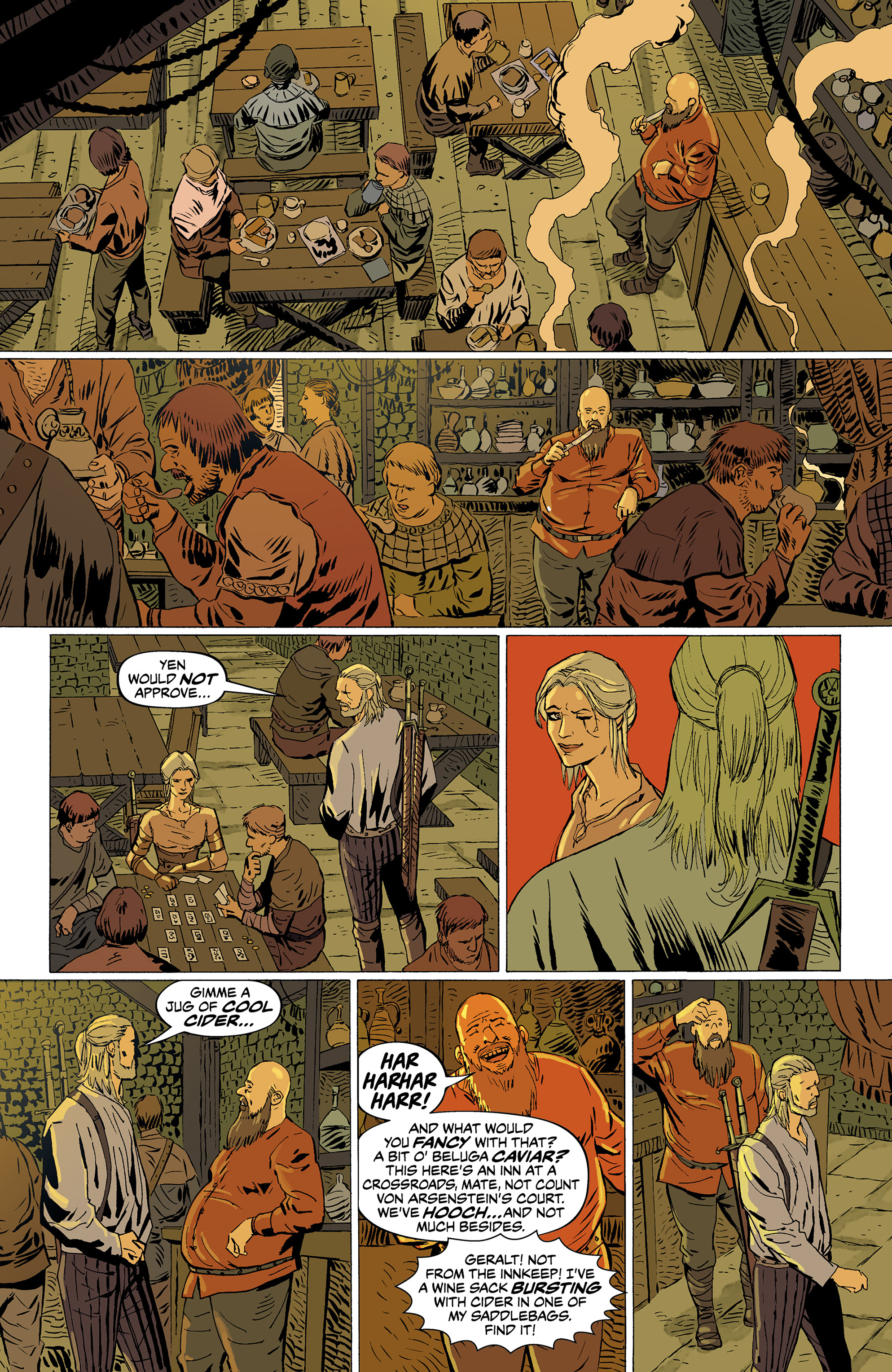 Read online The Witcher Curse of Crows comic Issue 3