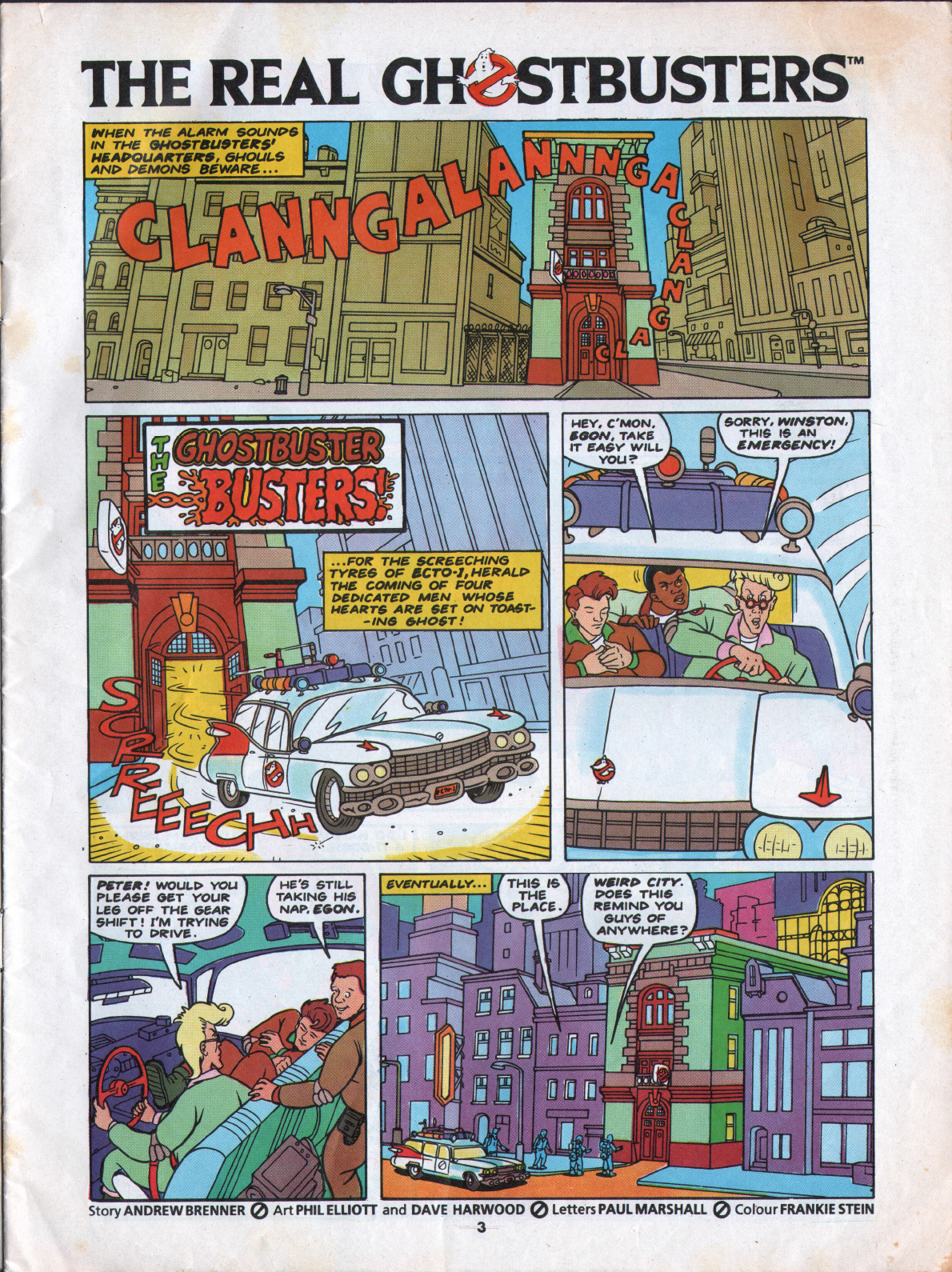 Read online The Real Ghostbusters comic -  Issue #37 - 3