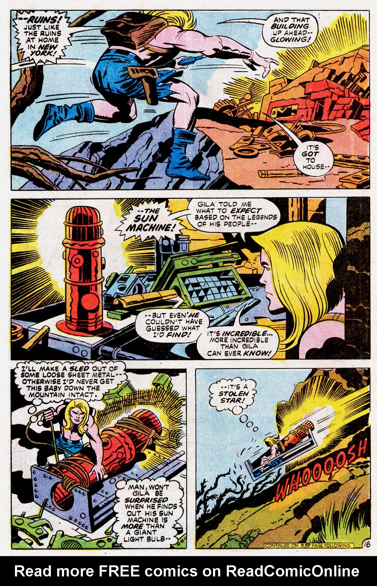 Read online Kamandi, The Last Boy On Earth comic -  Issue #40 - 19