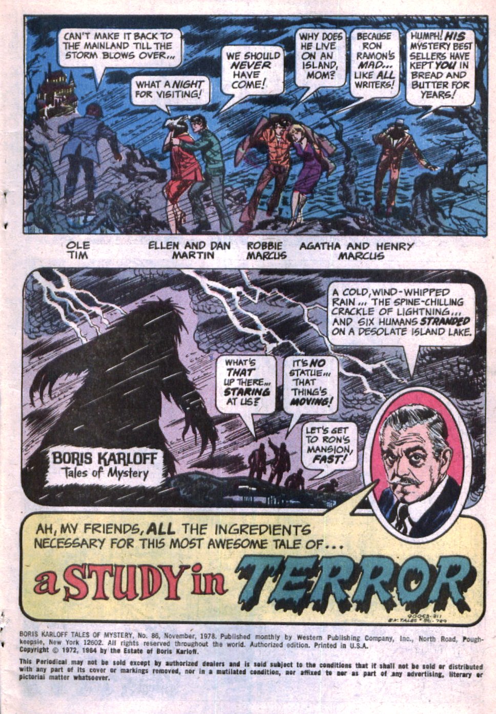 Read online Boris Karloff Tales of Mystery comic -  Issue #86 - 3