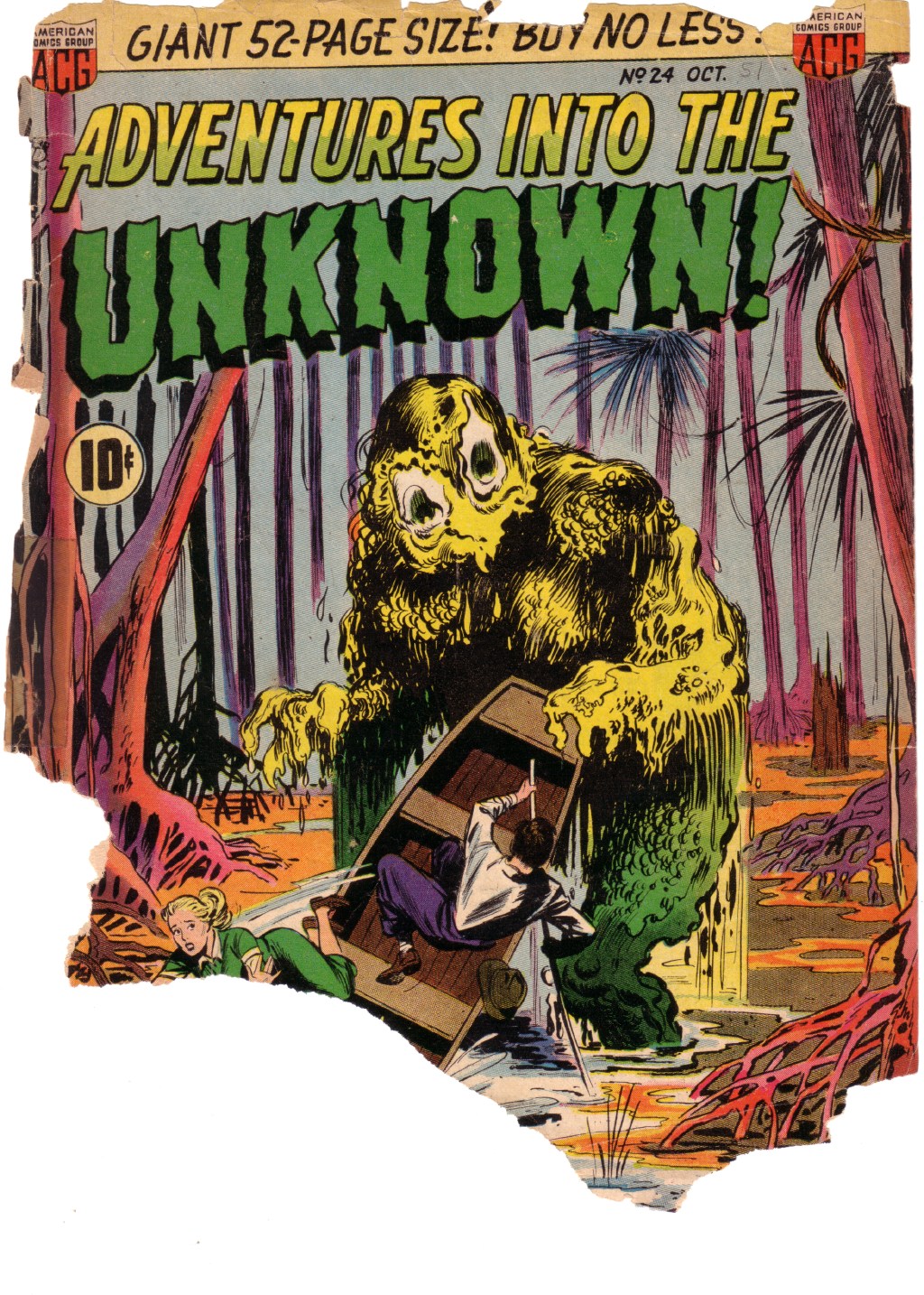 Read online Adventures Into The Unknown comic -  Issue #24 - 2