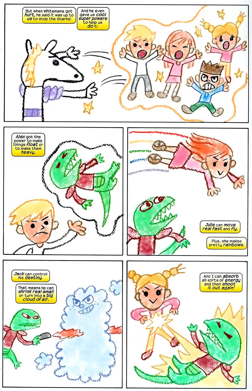 Read online Power Pack (2005) comic -  Issue #1 - 4