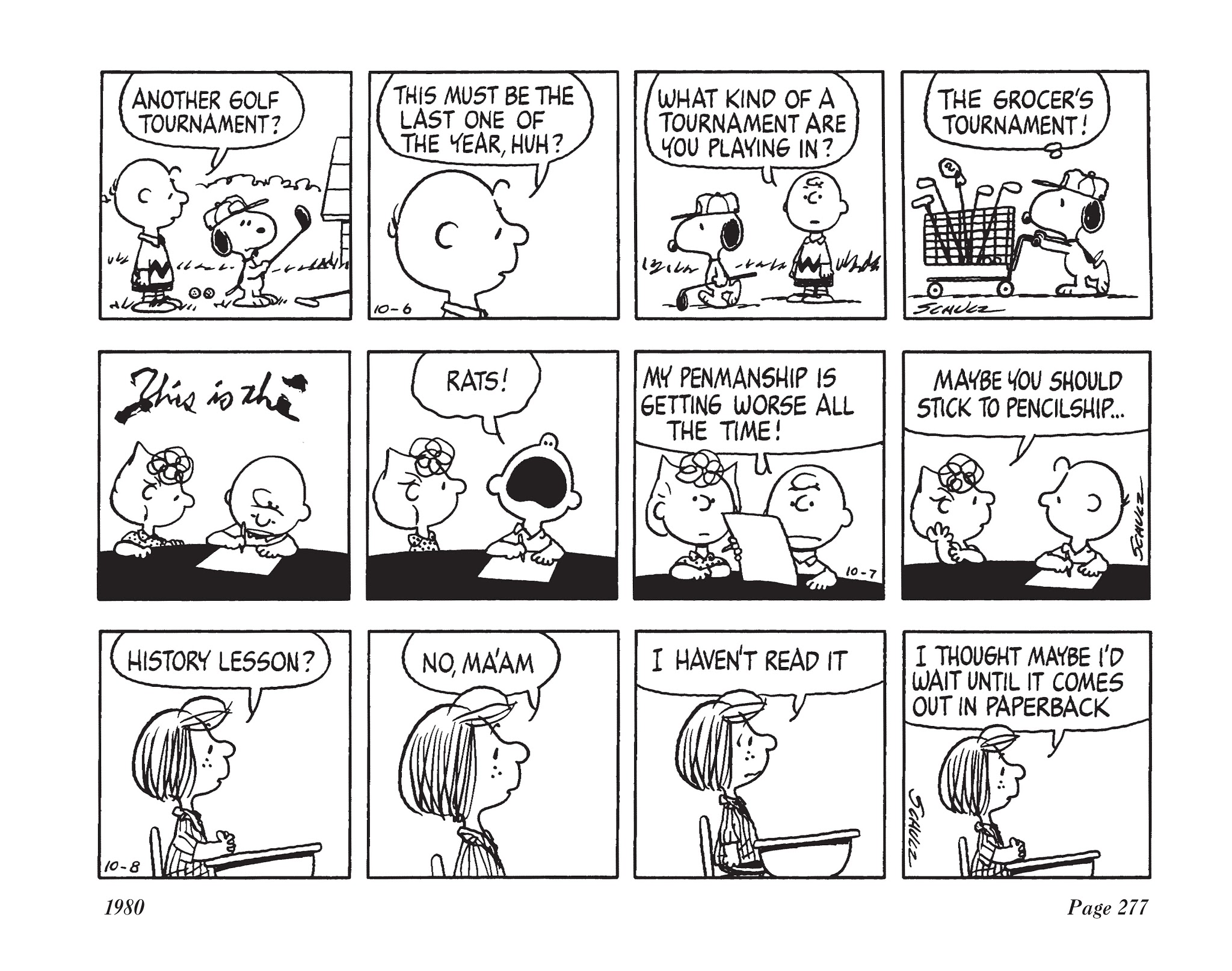 Read online The Complete Peanuts comic -  Issue # TPB 15 - 291