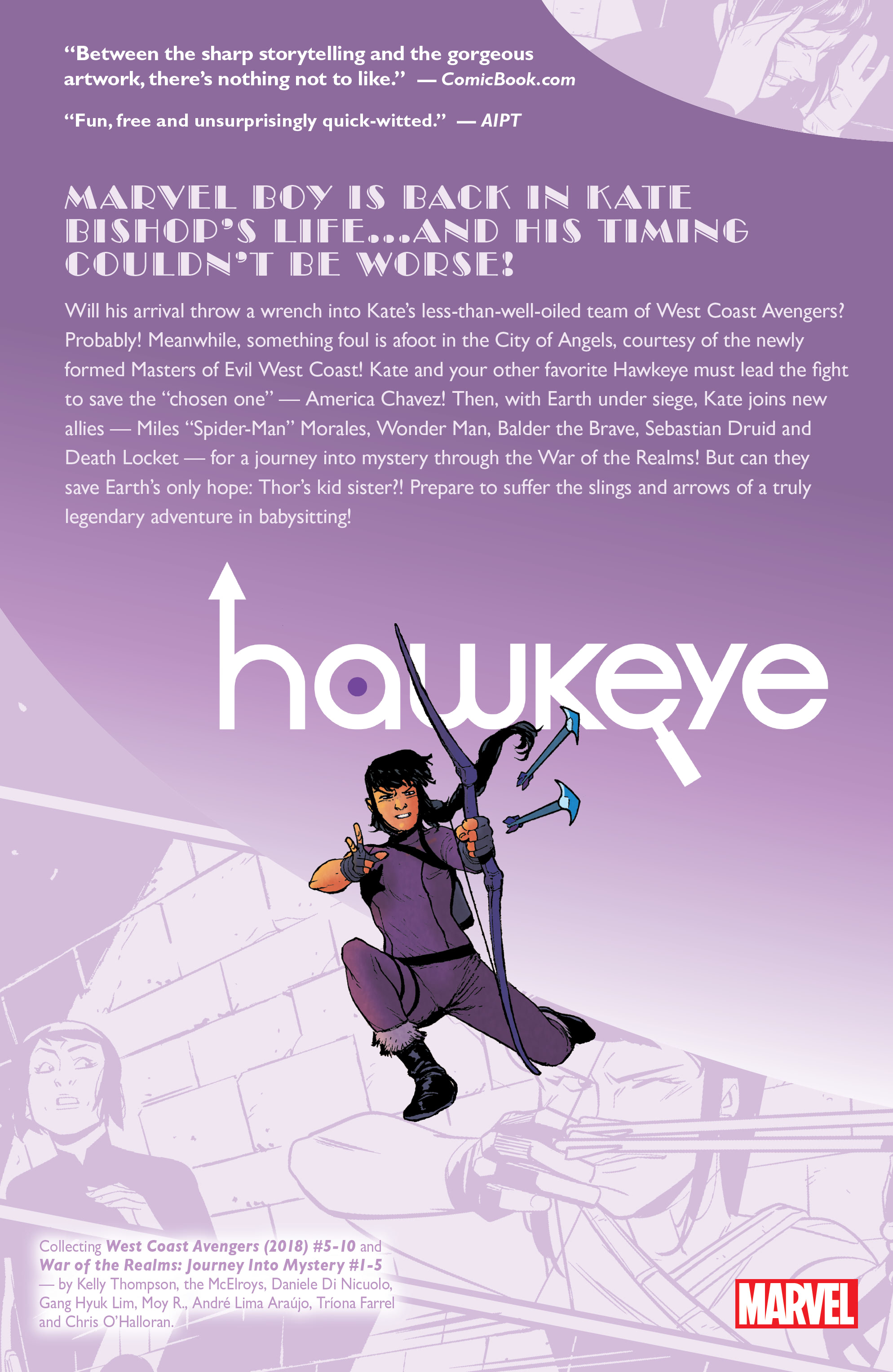 Read online Hawkeye: Team Spirit comic -  Issue # TPB (Part 3) - 35
