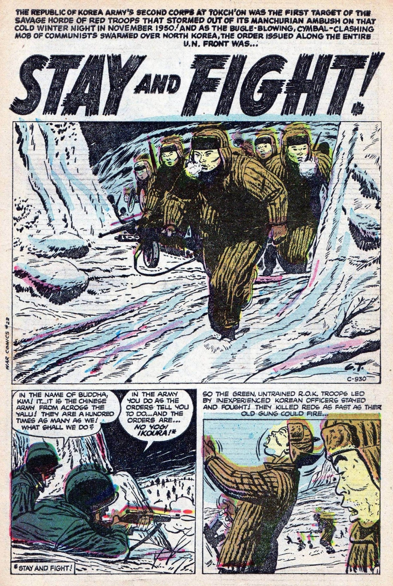 Read online War Comics comic -  Issue #22 - 3
