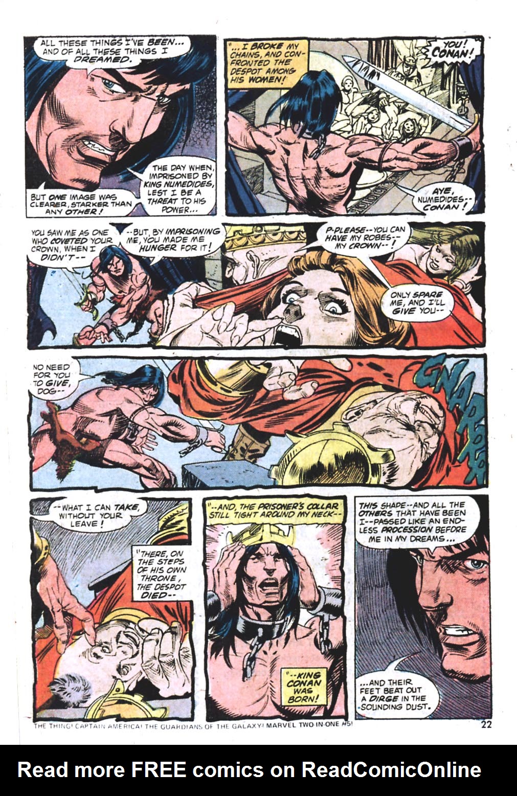 Read online Giant-Size Conan comic -  Issue #1 - 18