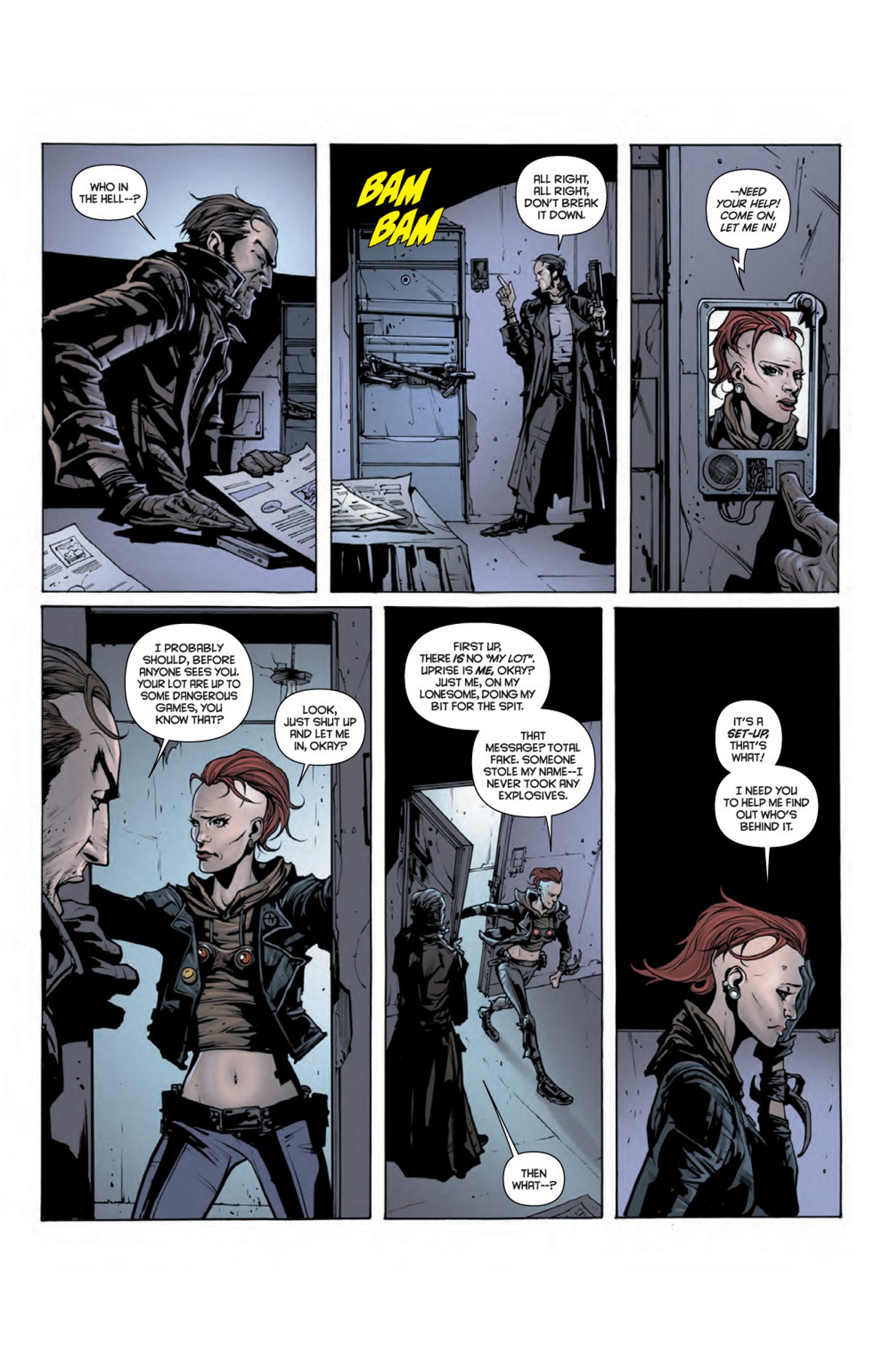 Read online Dredd: Uprise comic -  Issue #1 - 27