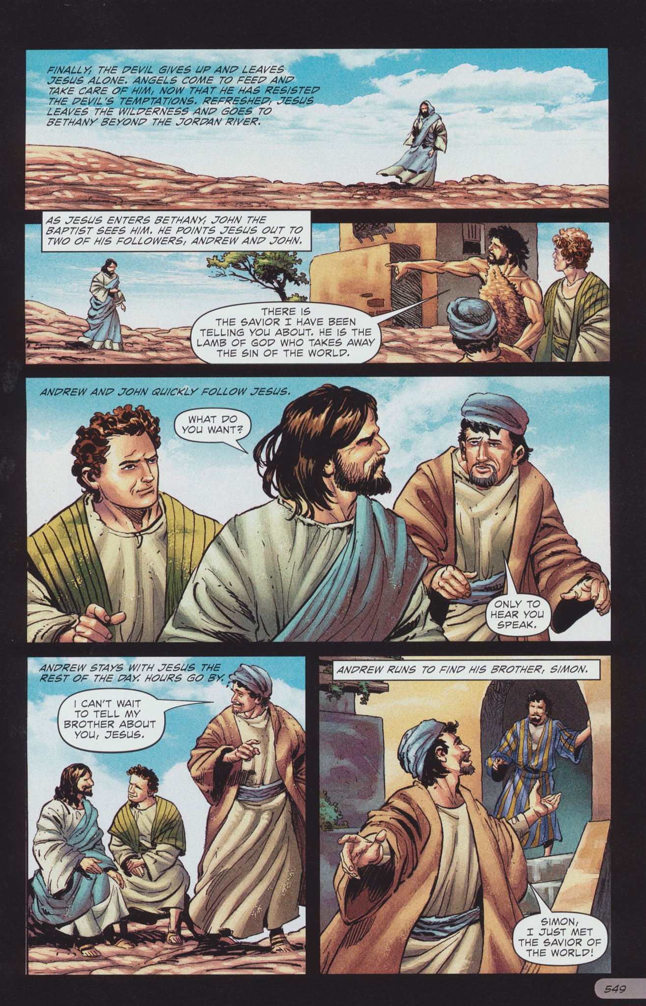 Read online The Action Bible comic -  Issue # TPB 2 - 172