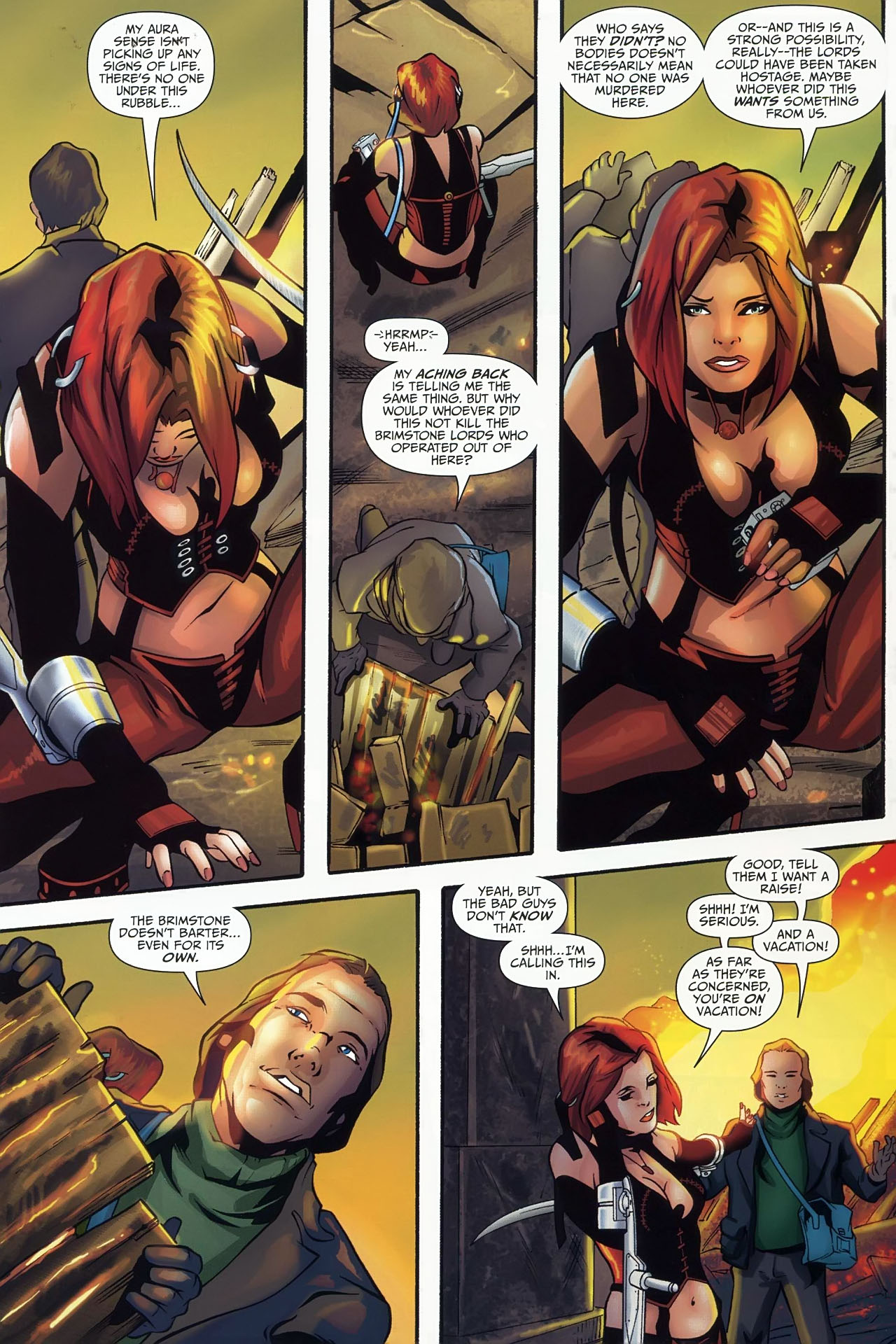 Read online BloodRayne: Tokyo Rogue comic -  Issue #1 - 9