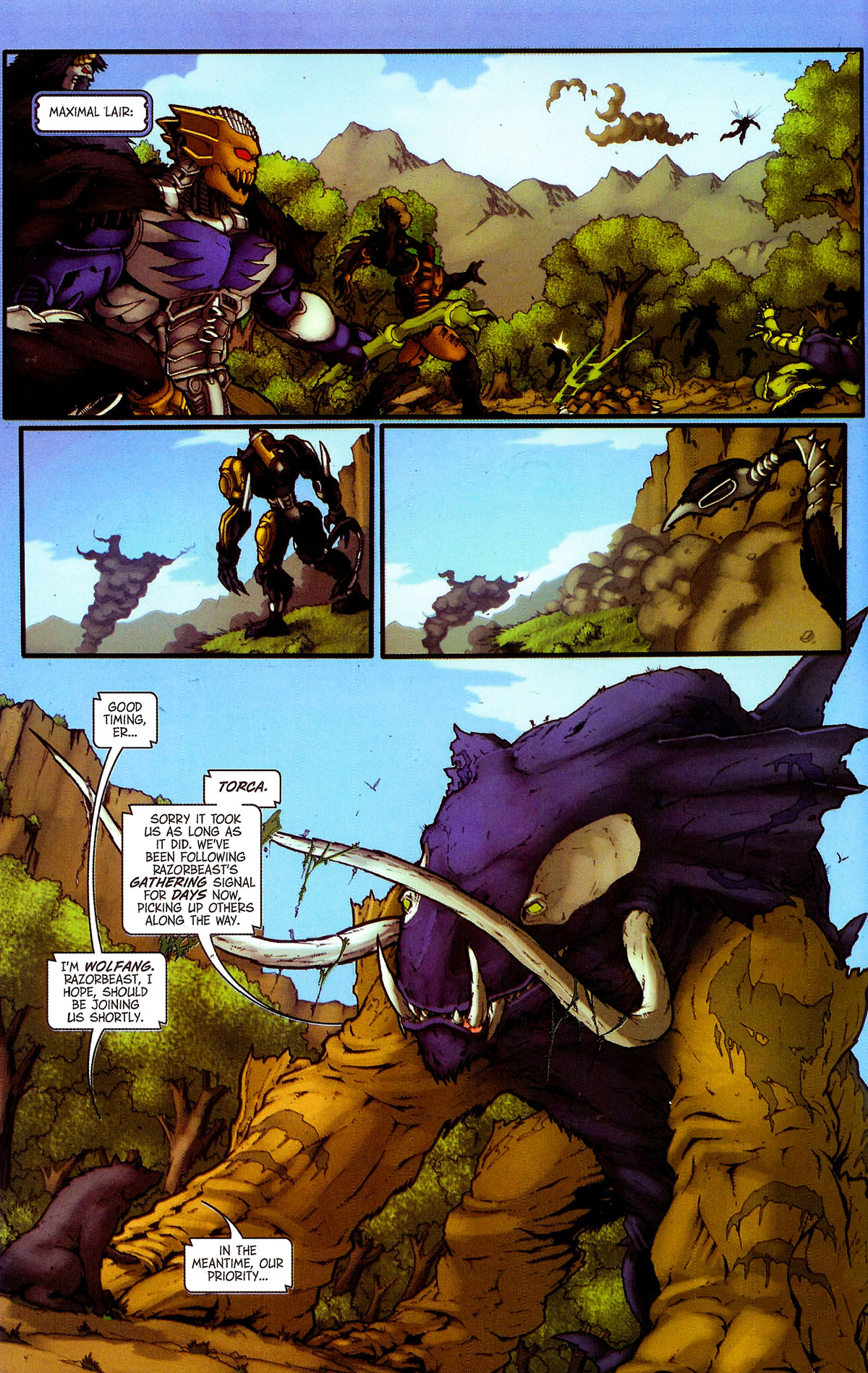 Read online Transformers, Beast Wars: The Gathering comic -  Issue #4 - 24