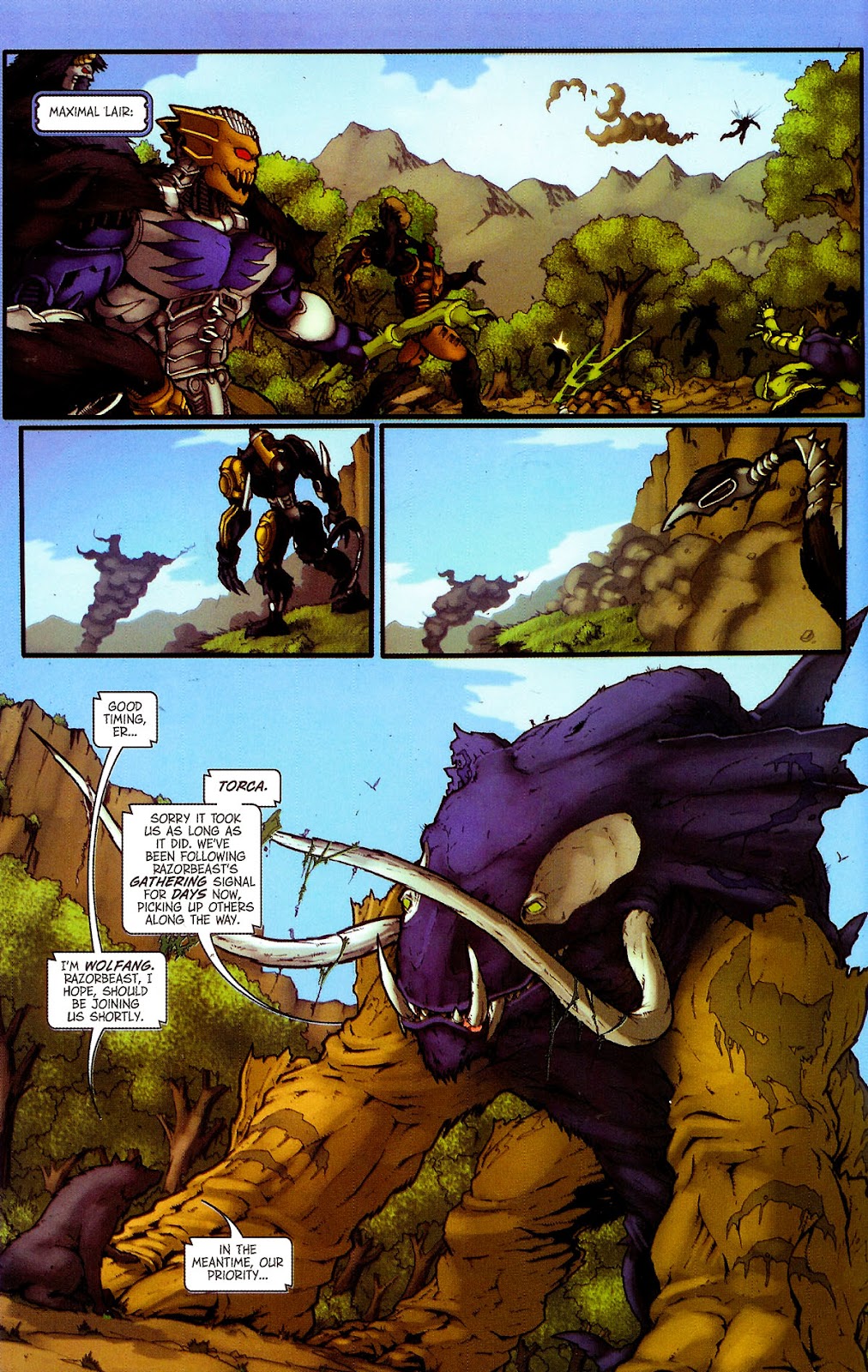 Transformers, Beast Wars: The Gathering issue 4 - Page 24