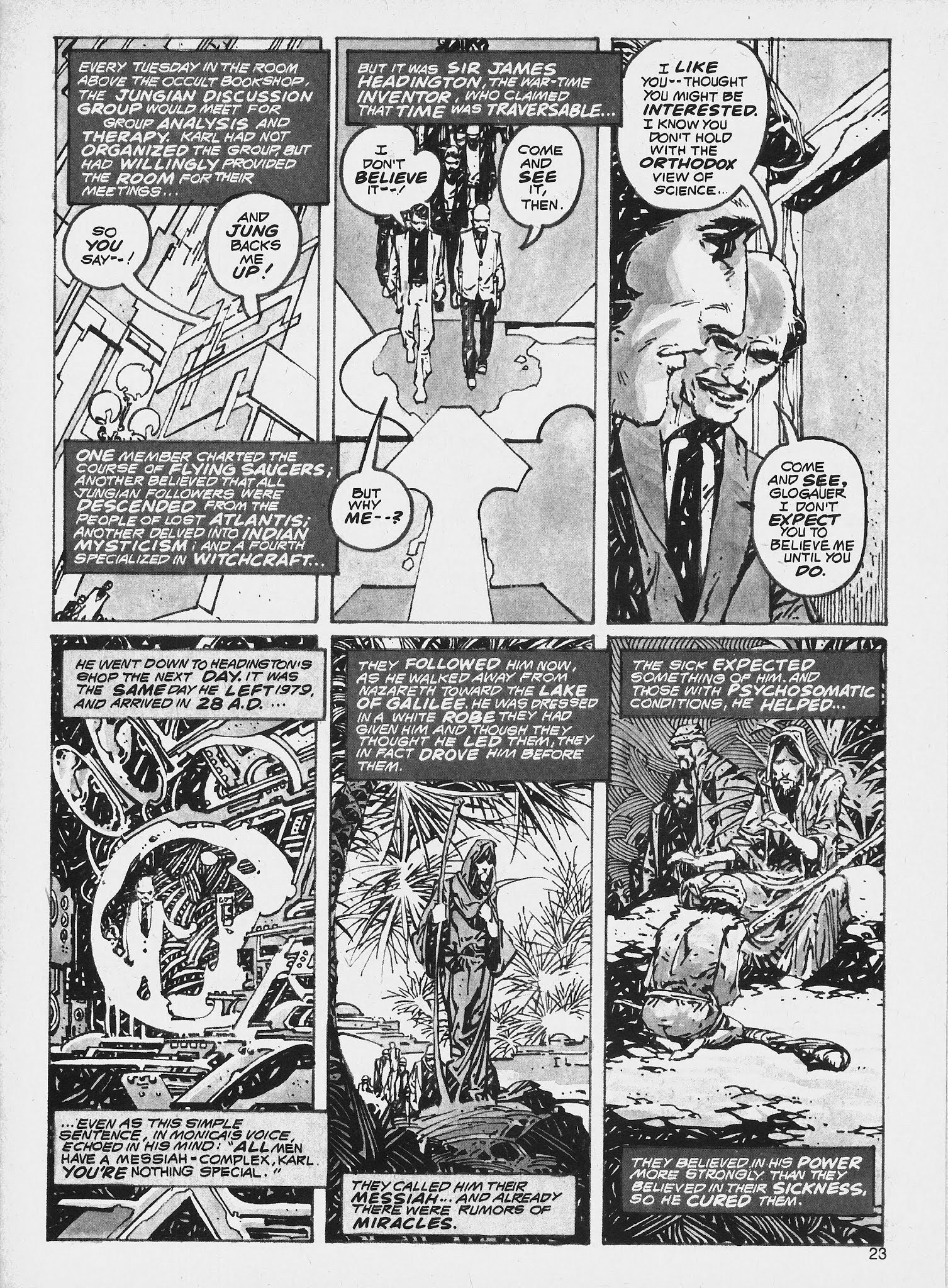 Read online Unknown Worlds of Science Fiction comic -  Issue #6 - 23