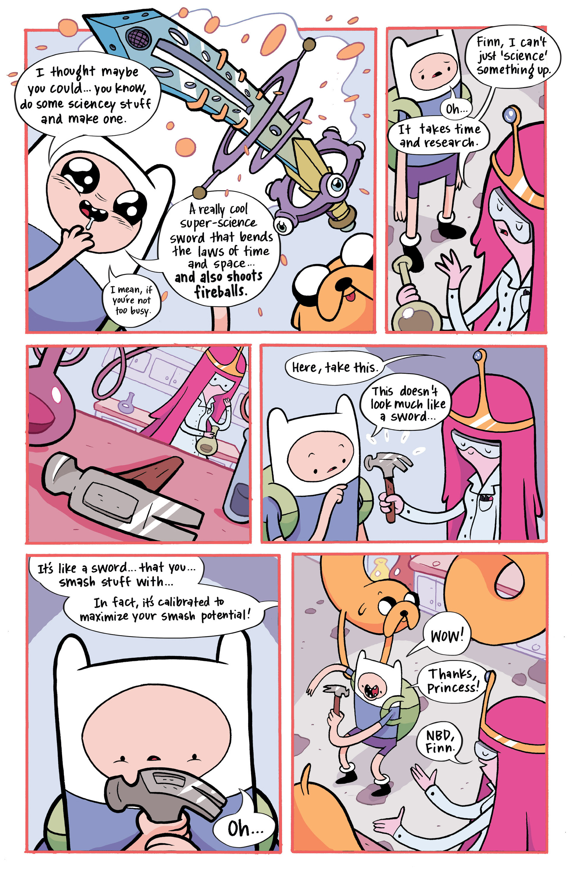 Read online Adventure Time: Candy Capers comic -  Issue #1 - 9